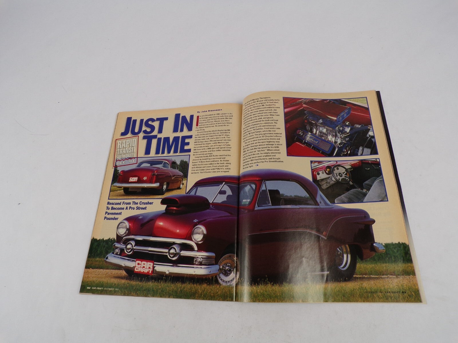 December 1991 Car Craft Giant EFI Test! Top 10 Strip Smarts Street Mahines Of '9