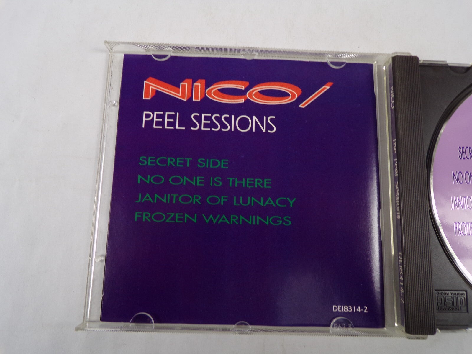 The Peel Session Secret Side No One Is There Janitor Of Linacy Frozen CD#56