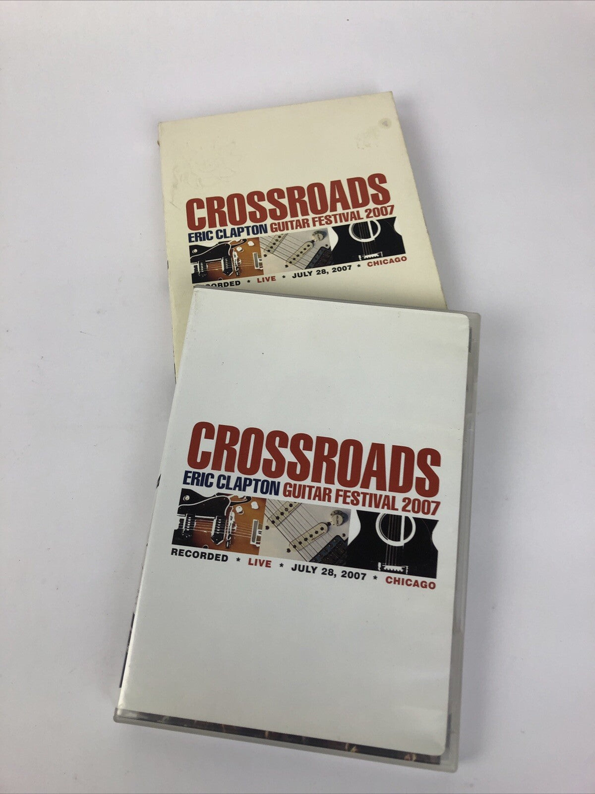 Eric Clapton - Crossroads Guitar Festival 2007 2- DVD Set Willie Nelson Winwood