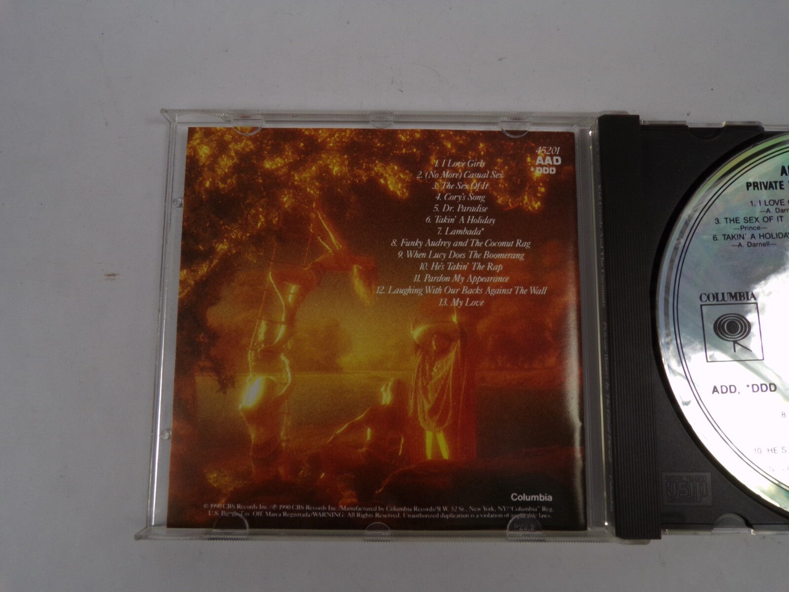 Kid Creole And The Coconuts Private Waters In The Great Divide CD#38