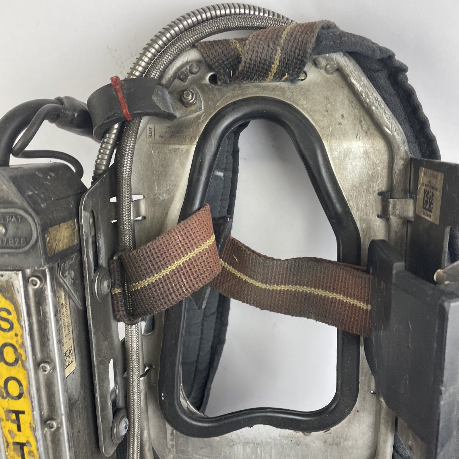 SCOTT SAFETY 4.5 4500 SCBA Air Pack Harness EZ-Flow Air Pak Plus with Sensor p