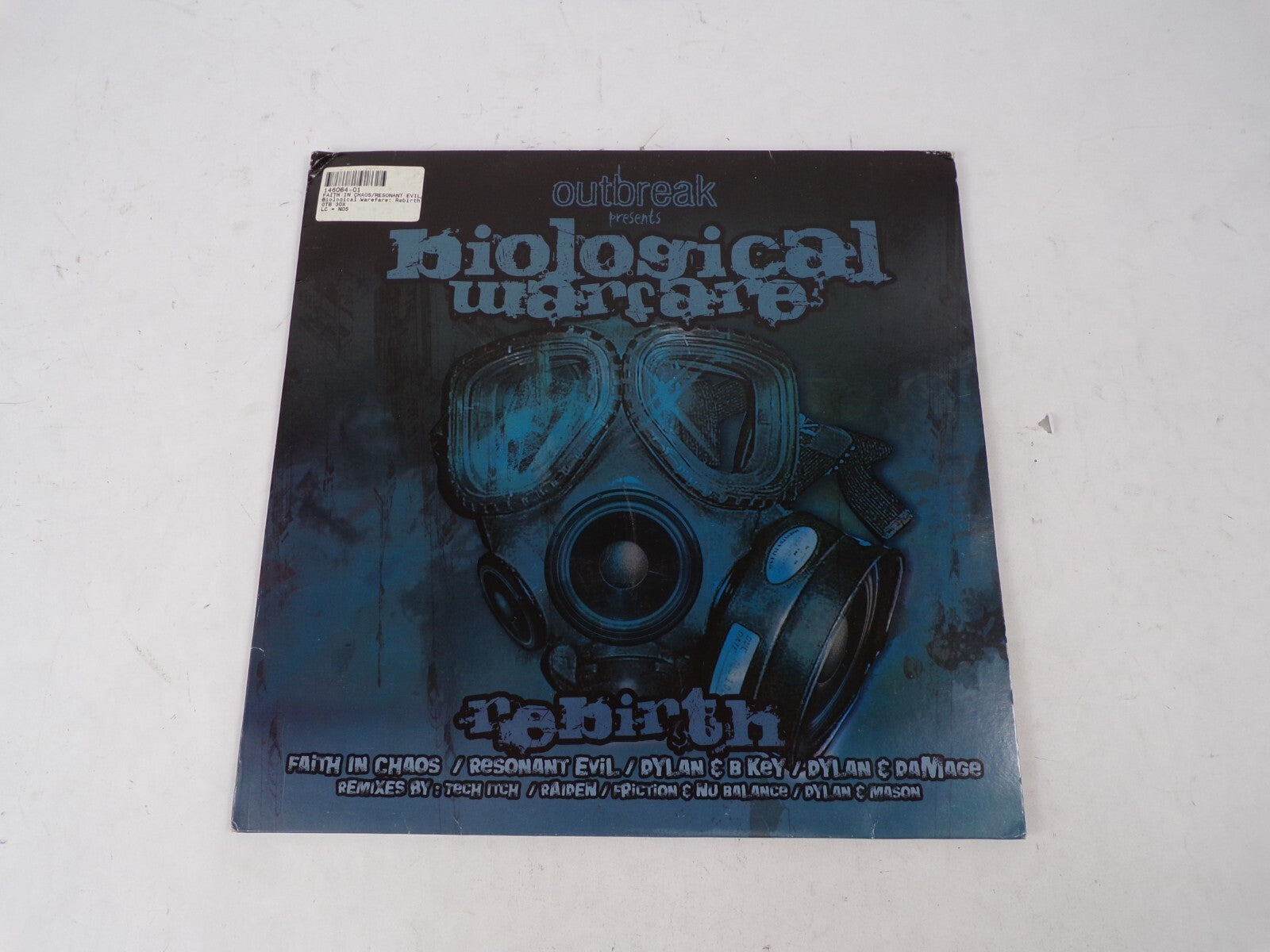Biological War Fare Rebirth Resonant Evil Raiden Remix Vinyl Record