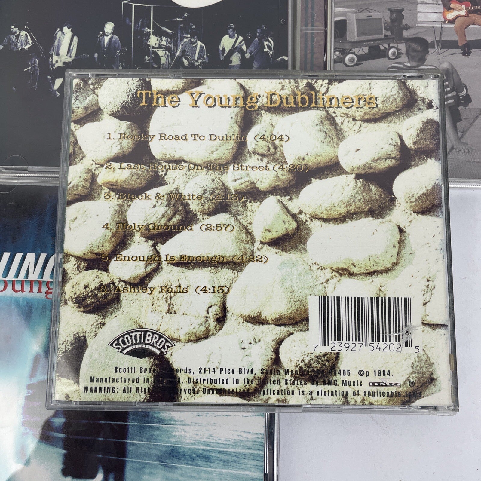 4 x The Young Dubliners CDs - Rocky Road, Absolutely, Breathe, Alive, alive'