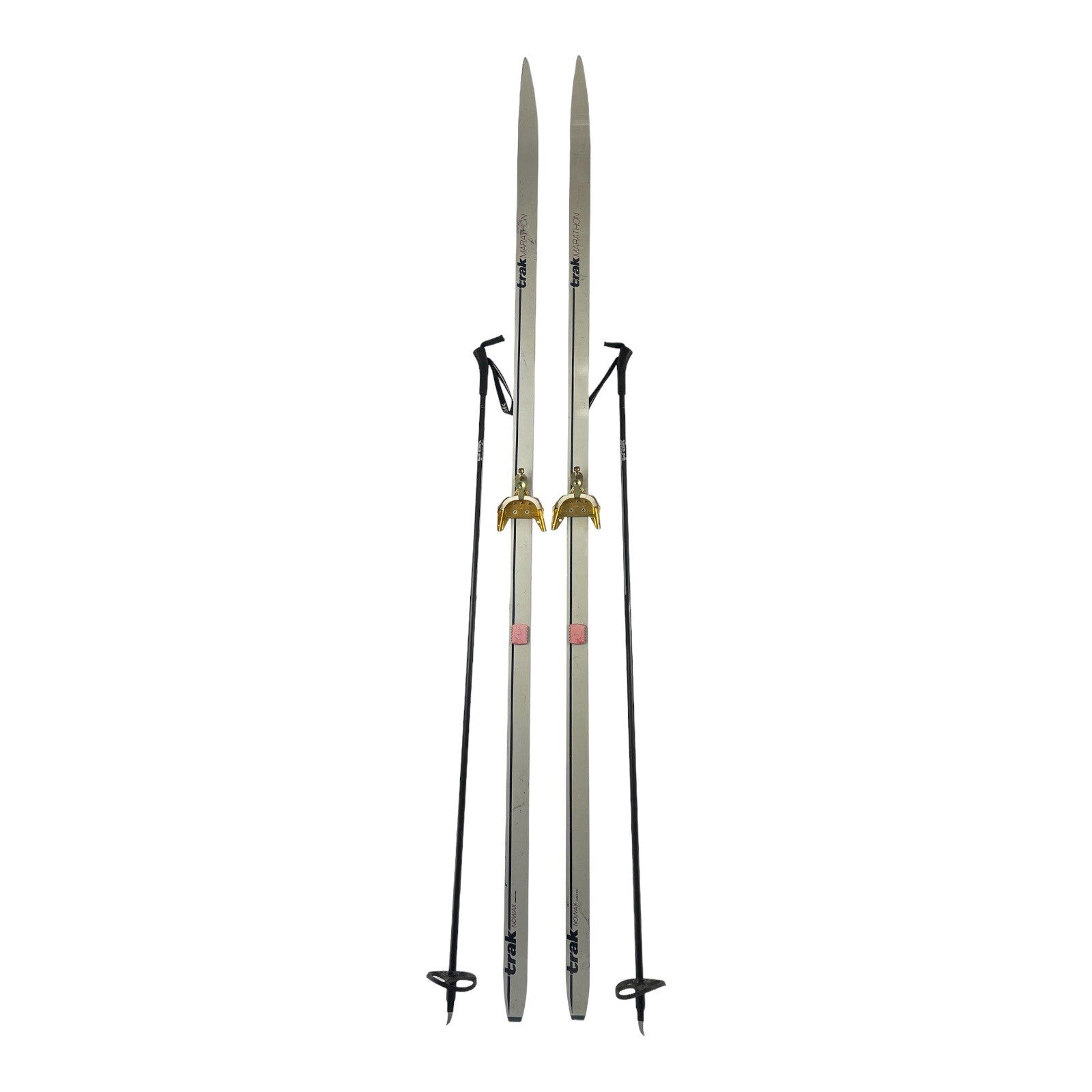 Trak Marathon Nowax cross country Ski 210cm + SKILOM MEDIUM BINDING + Trak poles