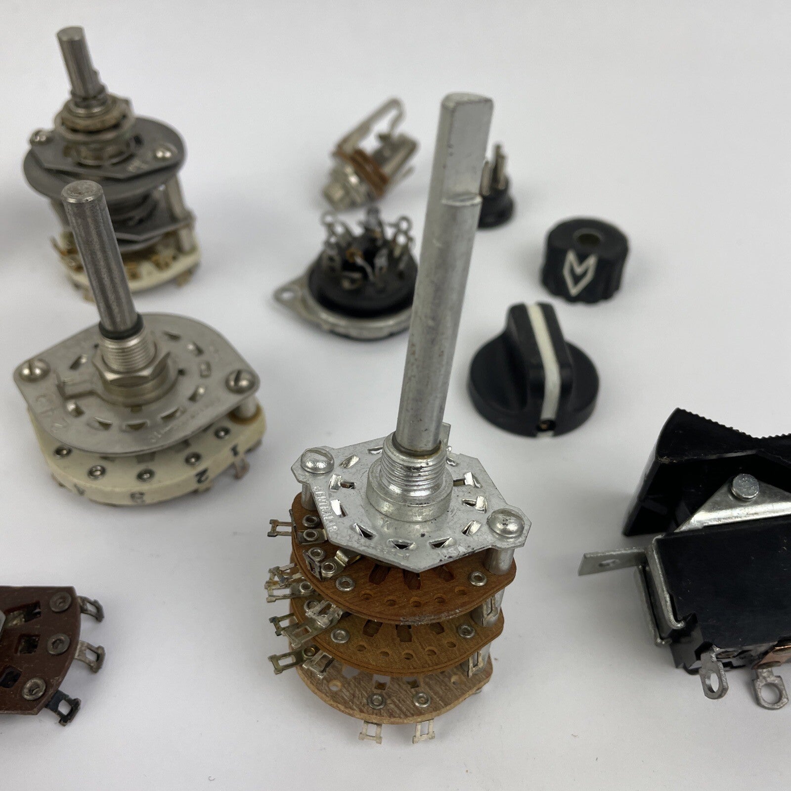 Lot of Vintage Rotary Wafer Electronic Switches Mallory CRL + More - LOOK