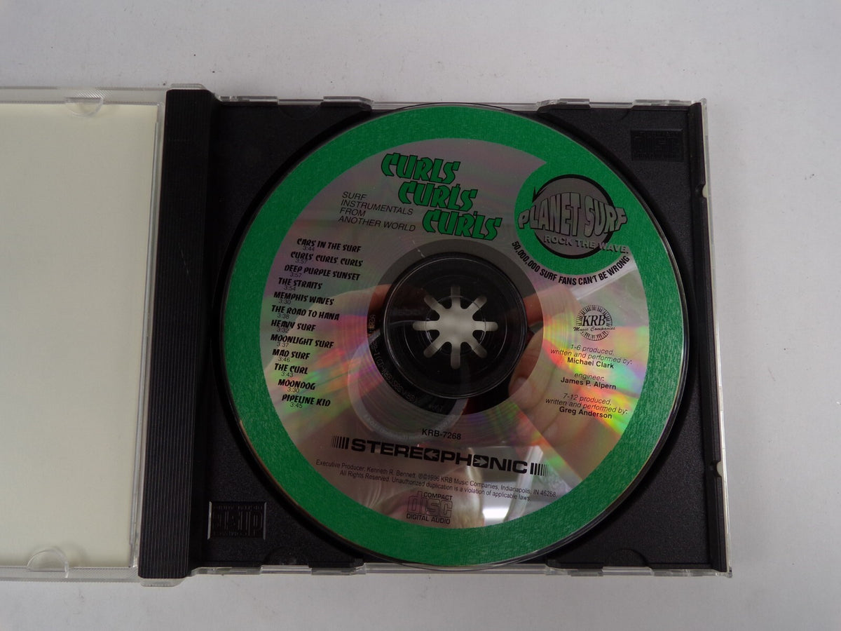 Curls Curls Curls Cars in the Surf The Straits The Road To Hana Moondog CD#40