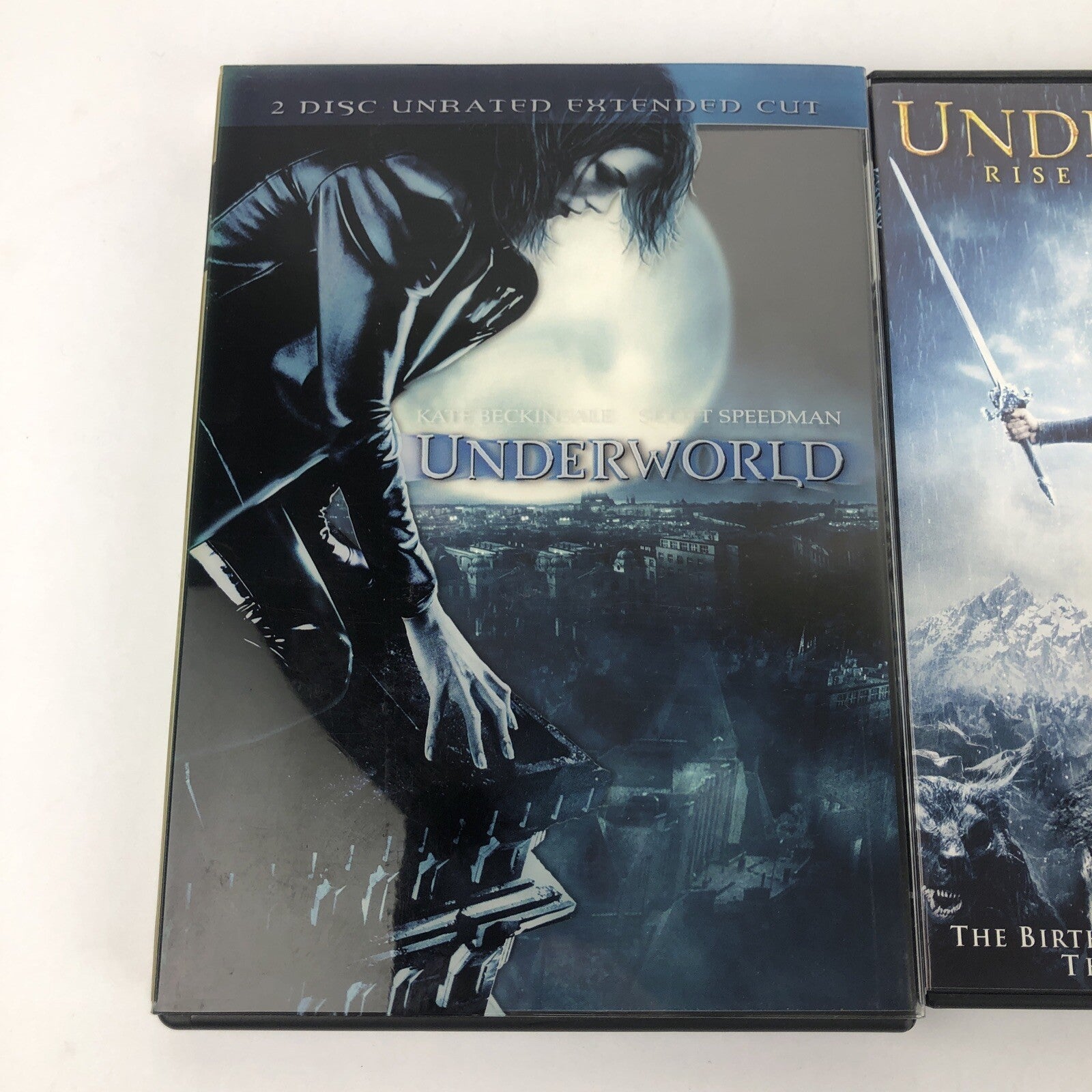 3 x Underworld Series DVD's Kate Beckinsale * Rise of the Lycans * EVOLUTION