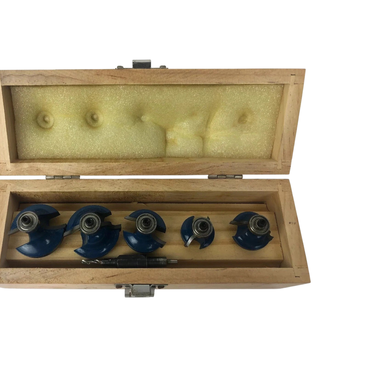 Woodline USA Carbide Panel Cutter Router Bit Set 5 Pcs WL-1043-1 Mint Condition
