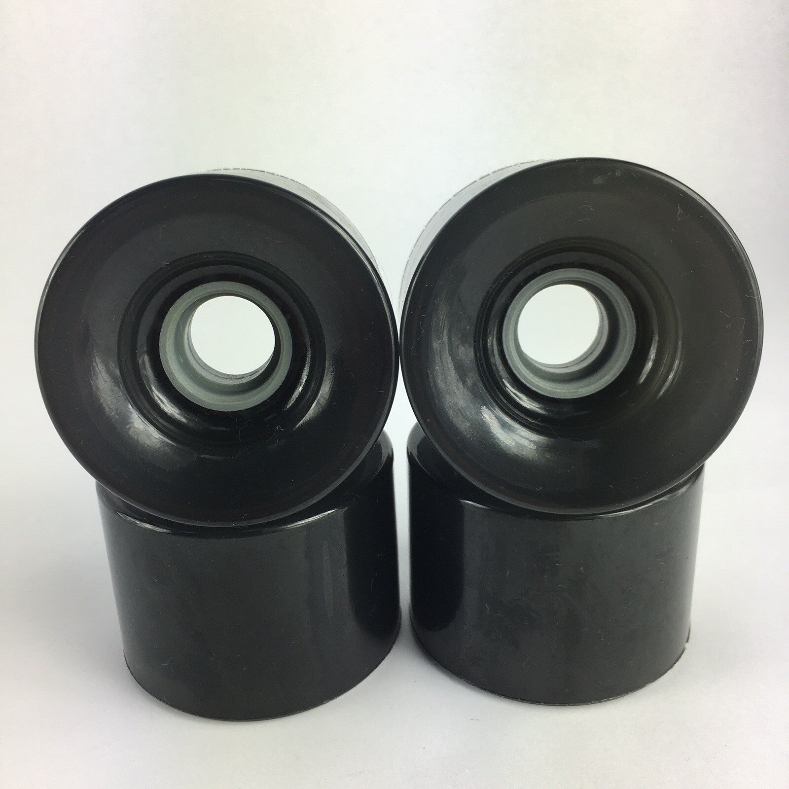 50 Sets 70mm x 50mm 78A Longboard Cruiser Wheels Smoke Black Clear USA Made