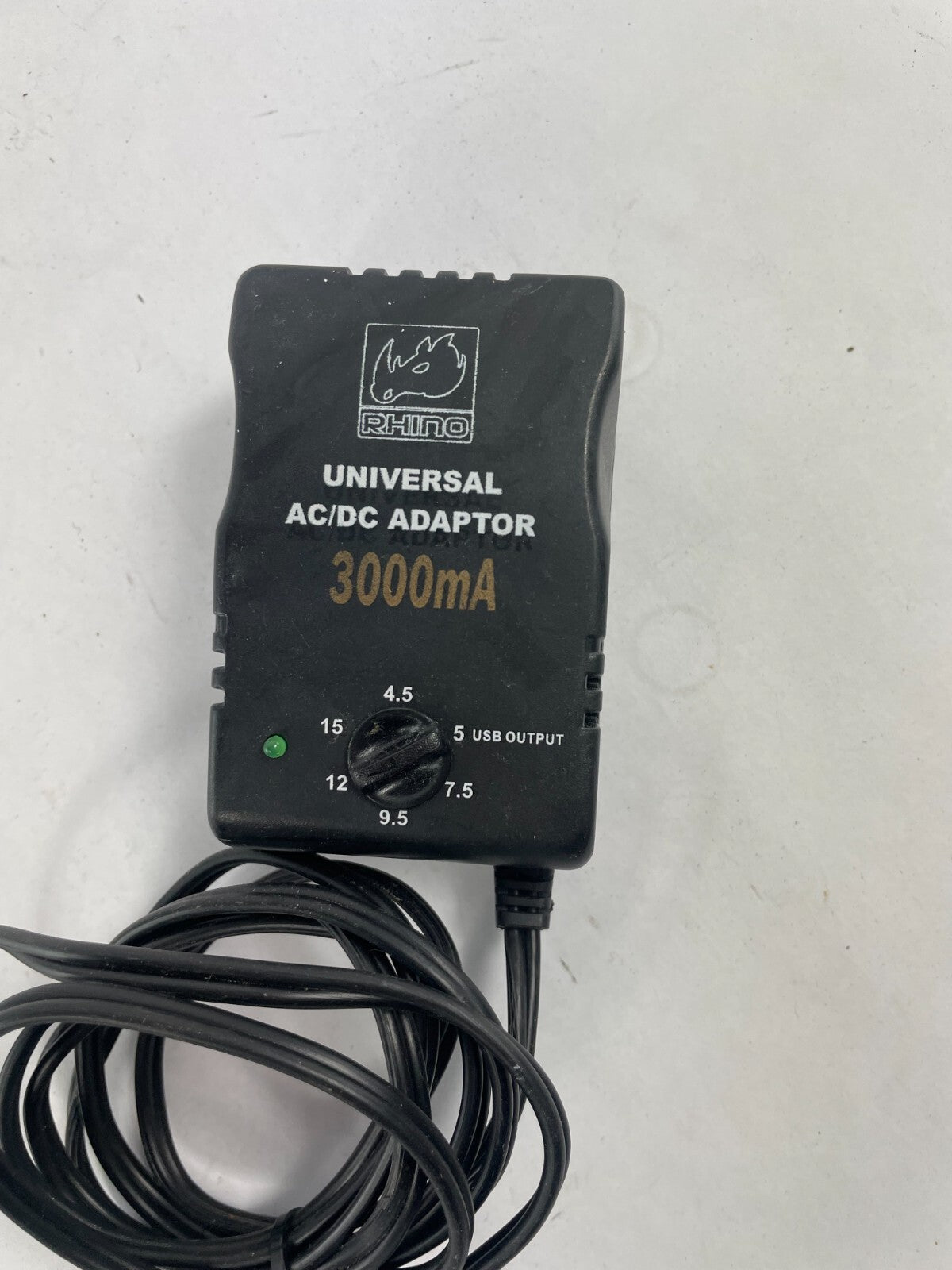 Geniune Rhino PST-3000MFU Output 12-15 V 2-3 A Power Supply Adapter B01