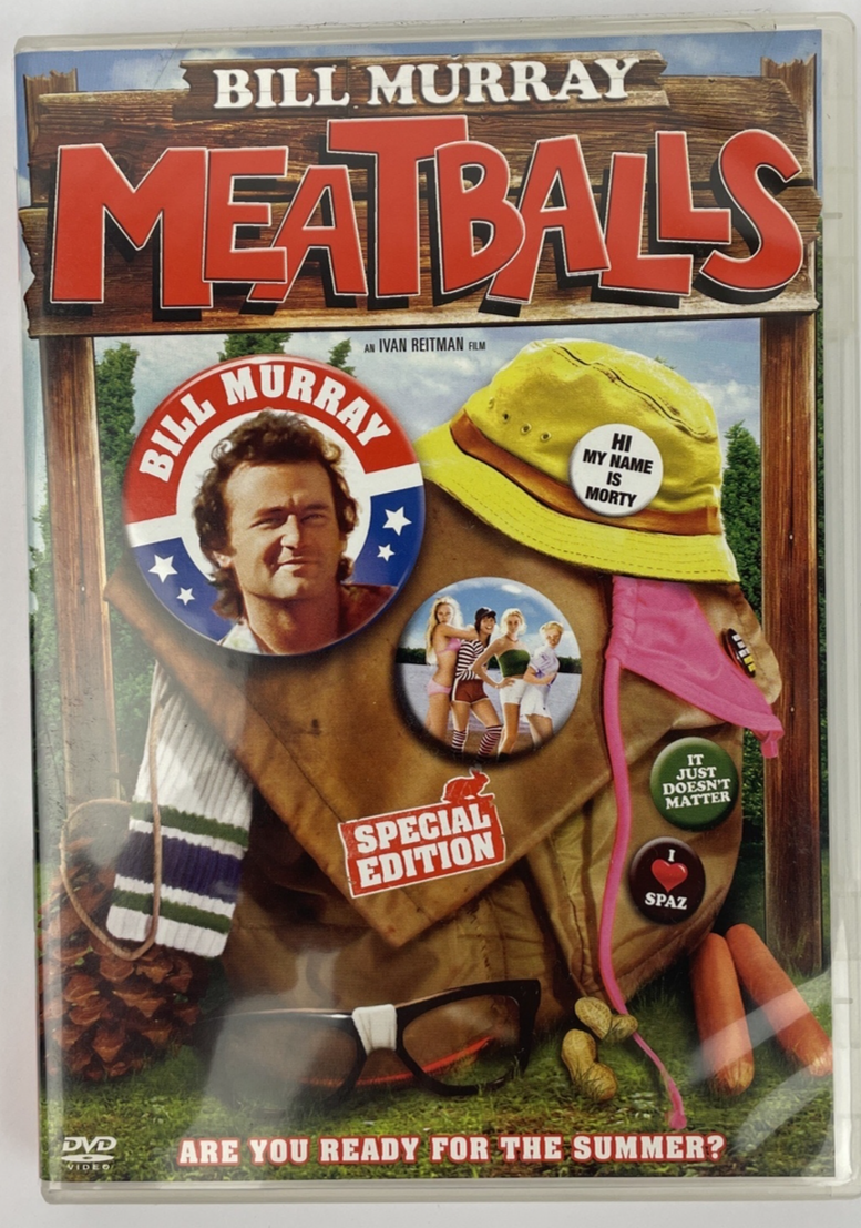 Meatballs DVD classic 1979 summer camp comedy movie Bill Murray Special Edition!