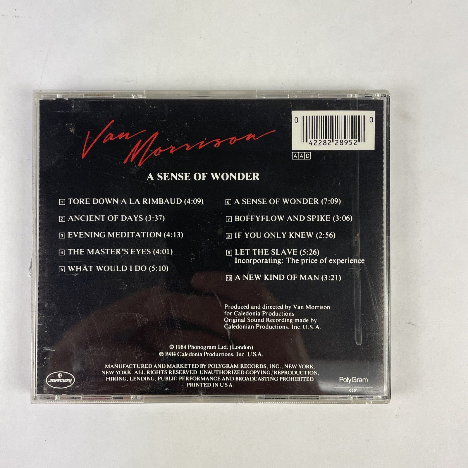 Van Morrison – A Sense Of Wonder (1984) #16