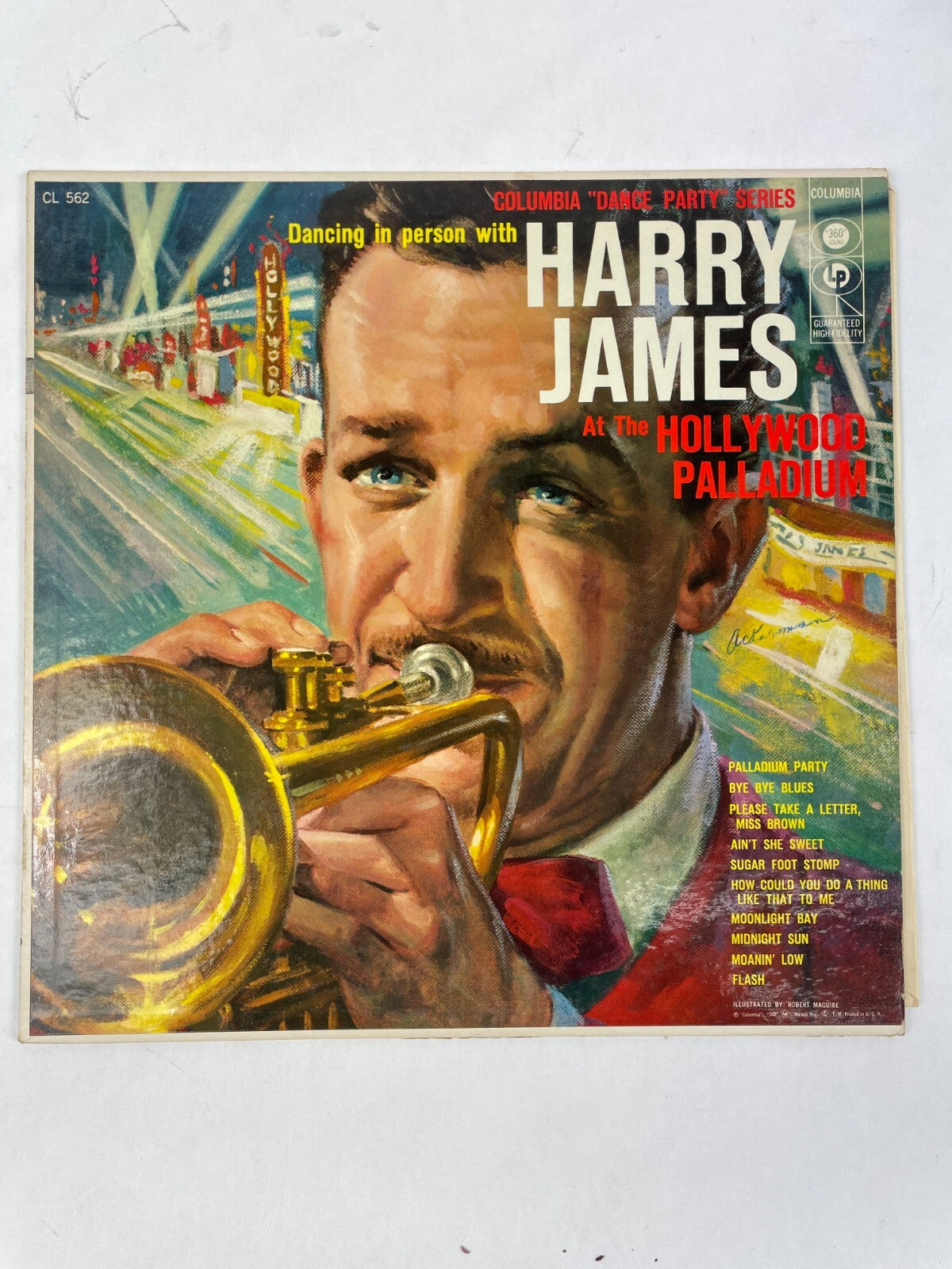 Harry James At The Hollywood Palladium Dance Party Sugar Foot Stomp Vinyl Record