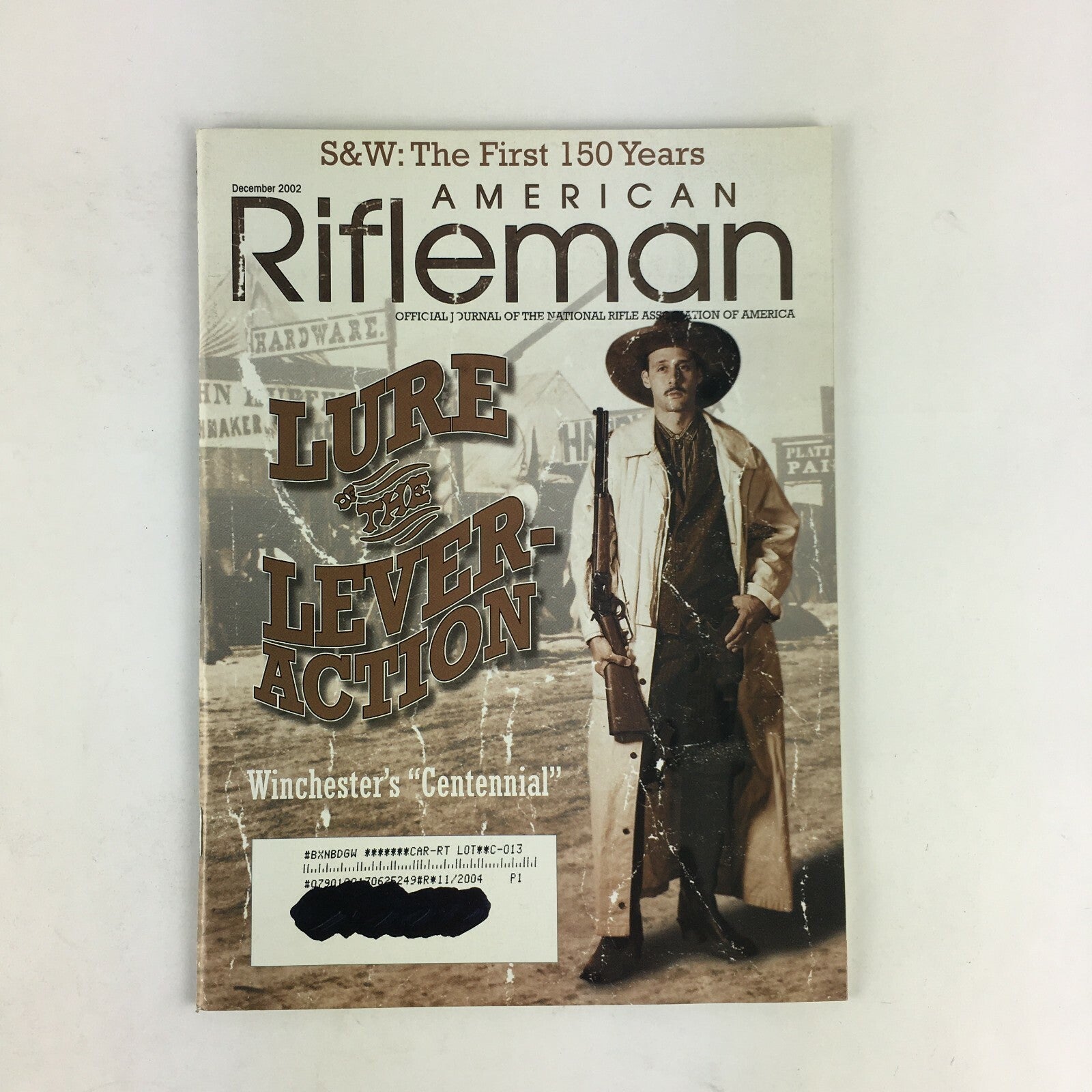 December 2002 American Rifleman Magazines Lure The Lever-Action "Centennial"