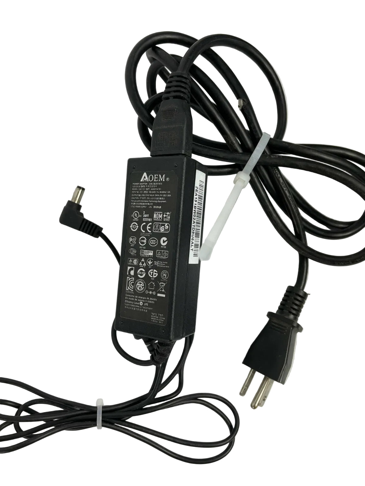 Genuine A Tech OEM PSM08VADJ Output 19 V 1.58 A Power Supply Adapter A63