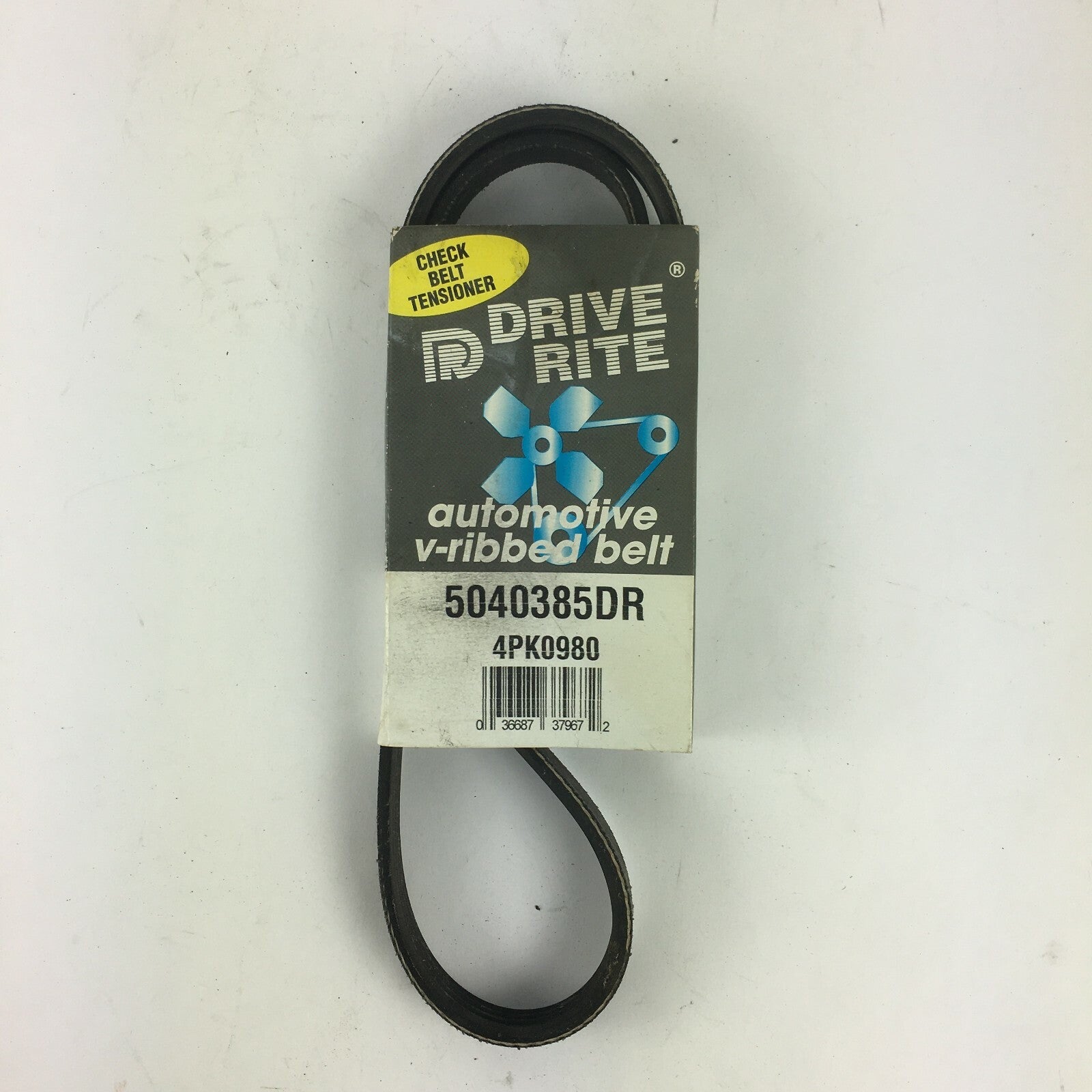 Genuine Drive Rite Automotive V-Ribbed Belt 5040385DR-4PK0980 A5