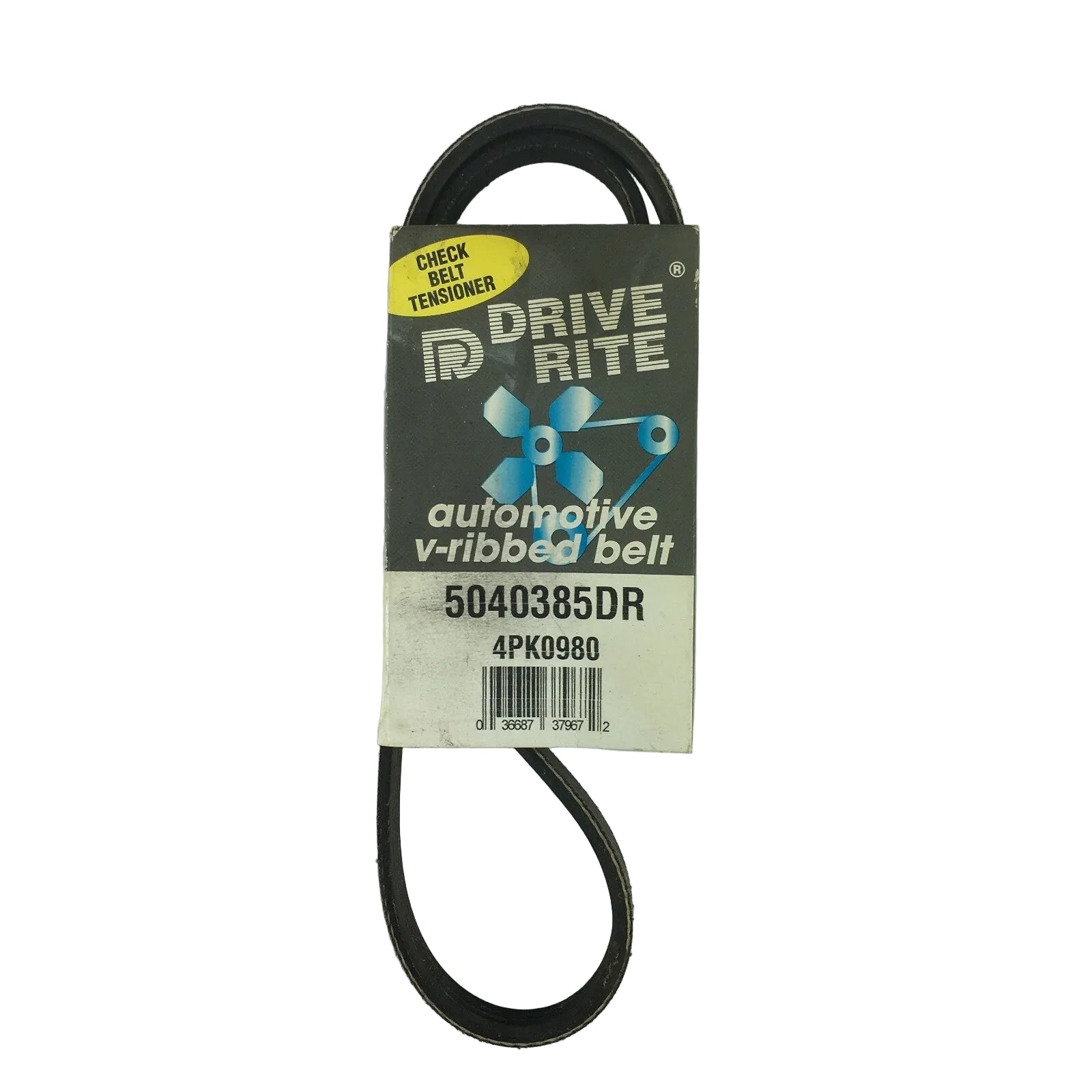 Genuine Drive Rite Automotive V-Ribbed Belt 5040385DR-4PK0980 A5