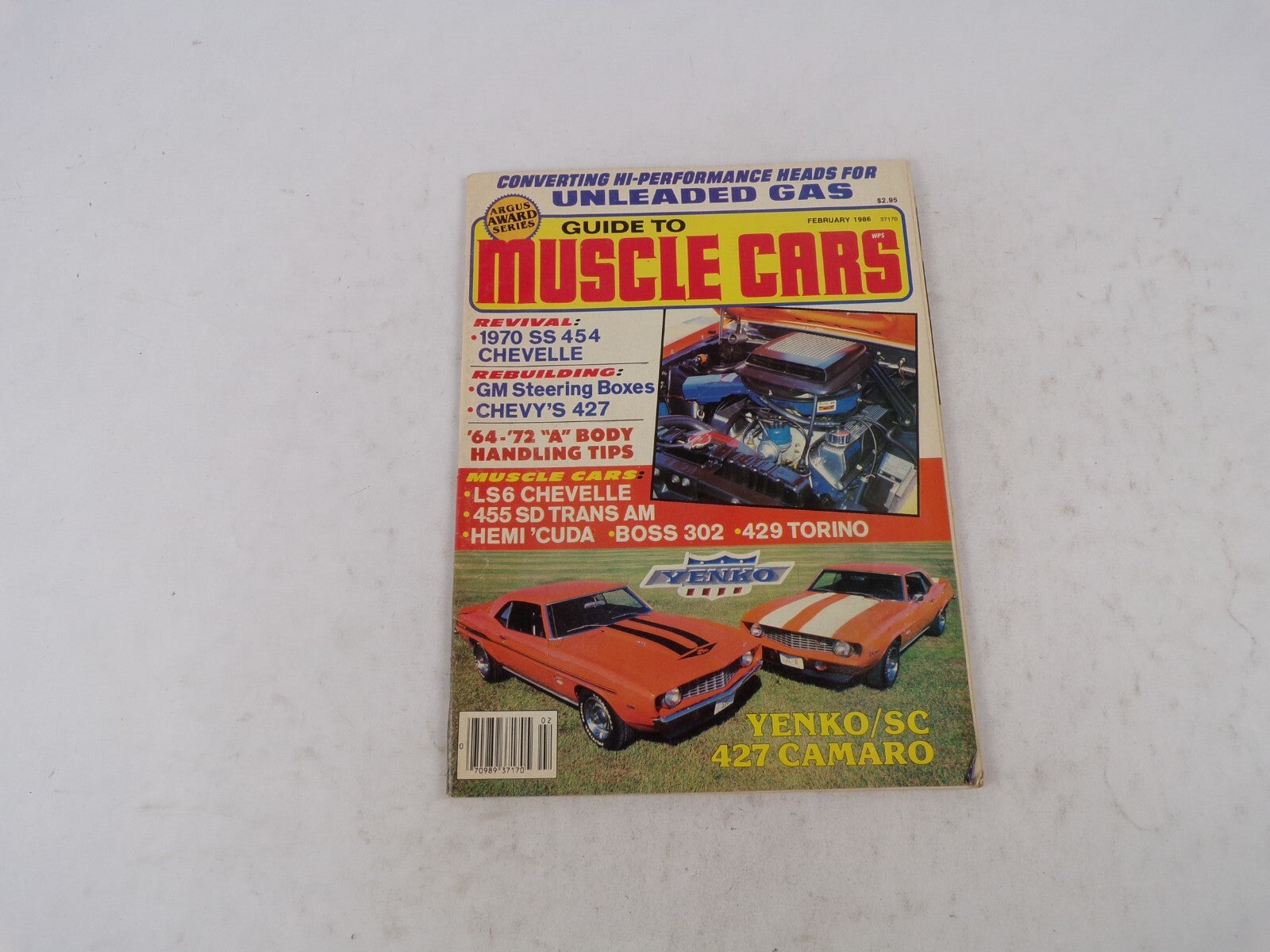 February 1986 Muscle Cars Convertlng Hl - Performance Heads For Unleaded Gas