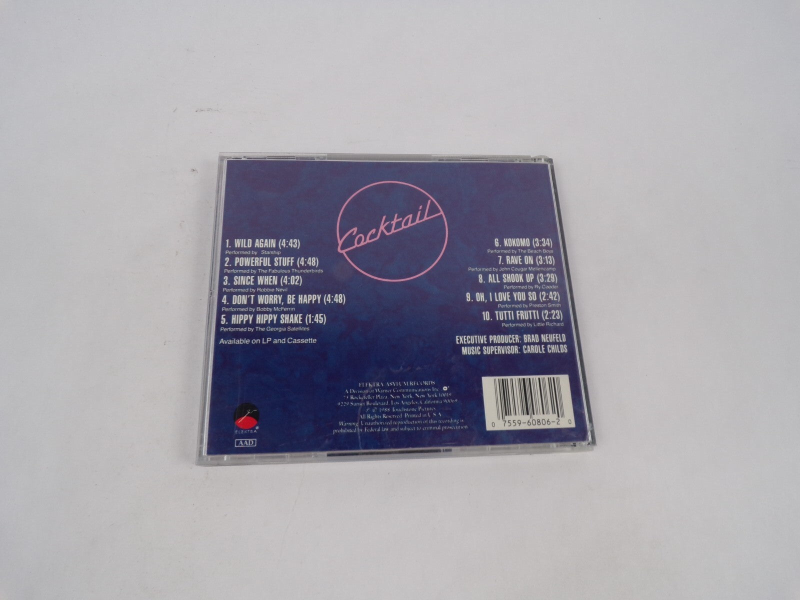 Cocktail Wild Again Powerful Stuff Since When Don't Worry, Be Happy Hippy CD#69