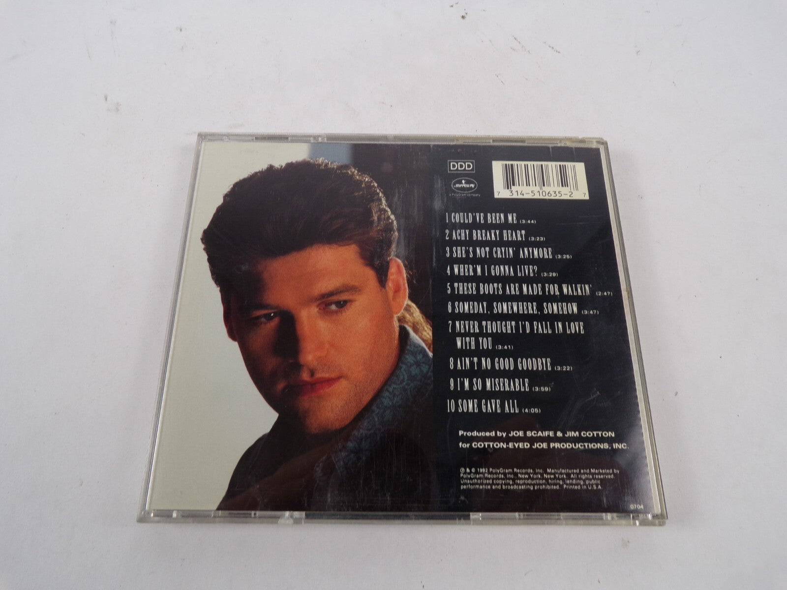 Billy Ray Cyrus Some Gave All Could 've Been Me Achy Breaky Heart She's CD#16
