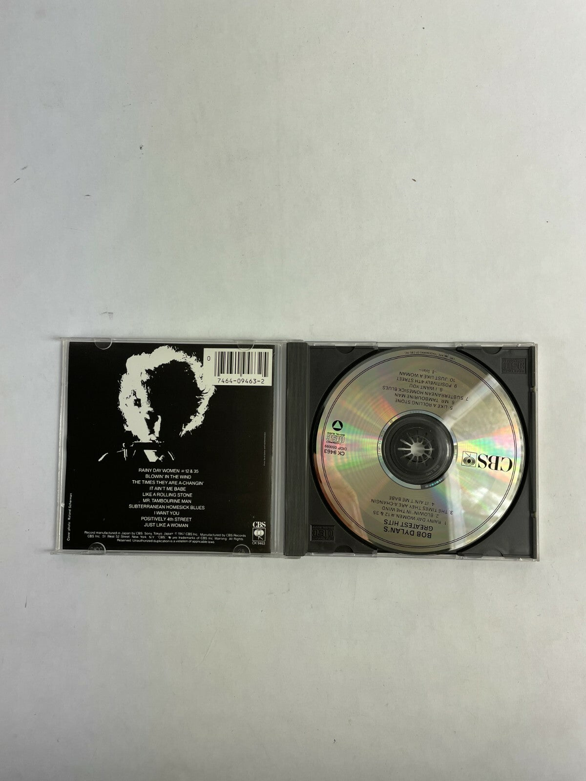Bob Dylan's Greatest Hits CD Q2