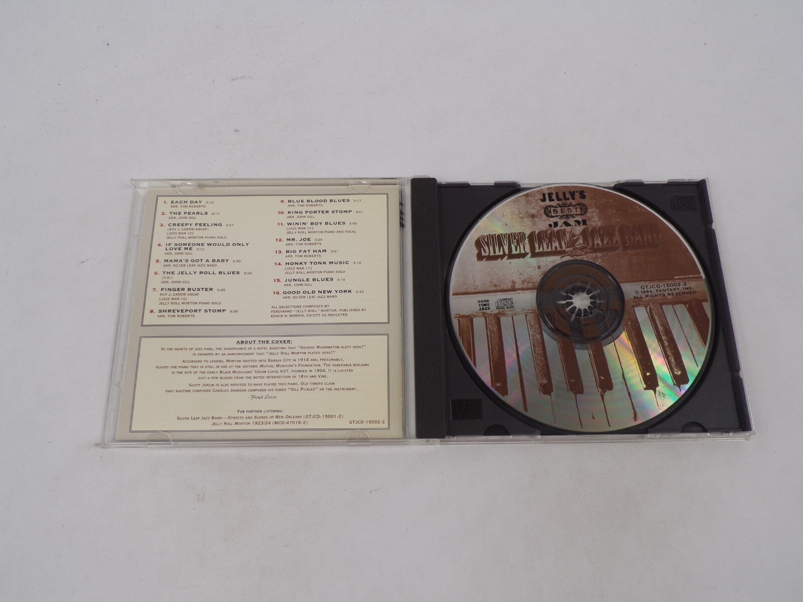Silver Leaf Jazz Band Each Day The Pearls Mr.Joe Jungle Blues CD#71