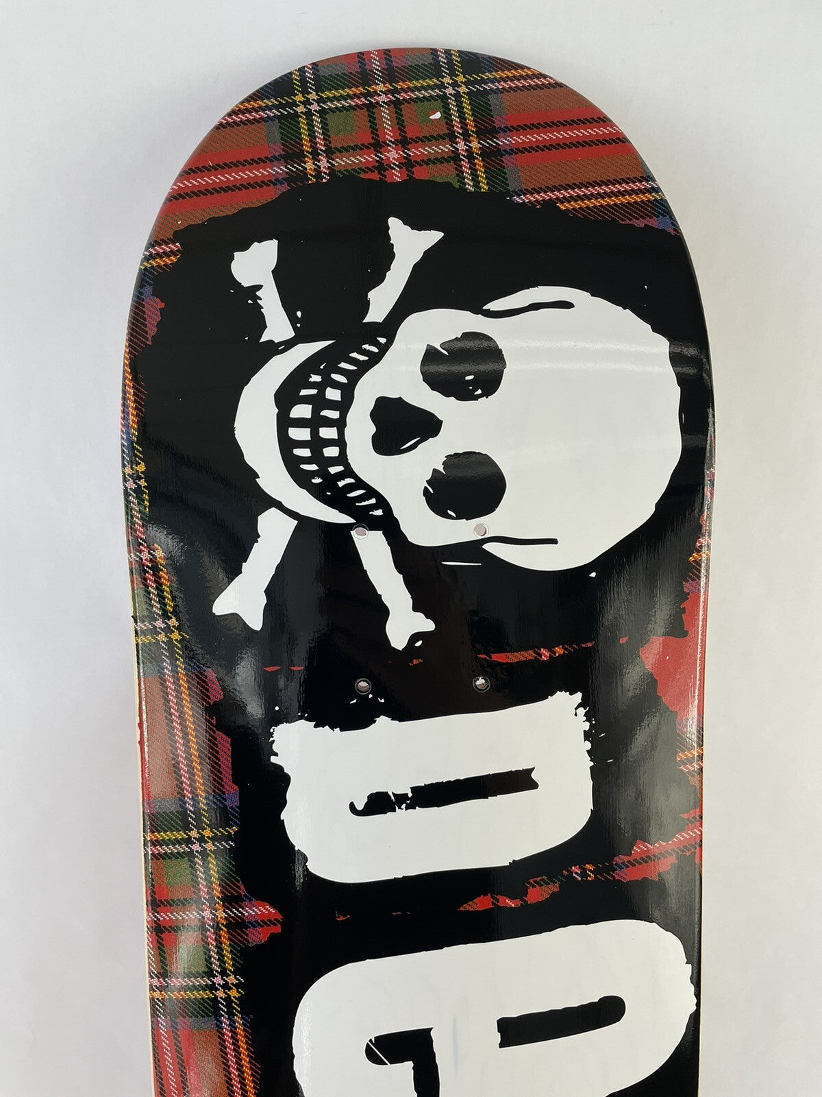 Tartan Punk - Death Skateboards 8.125 " with grip & free shipping