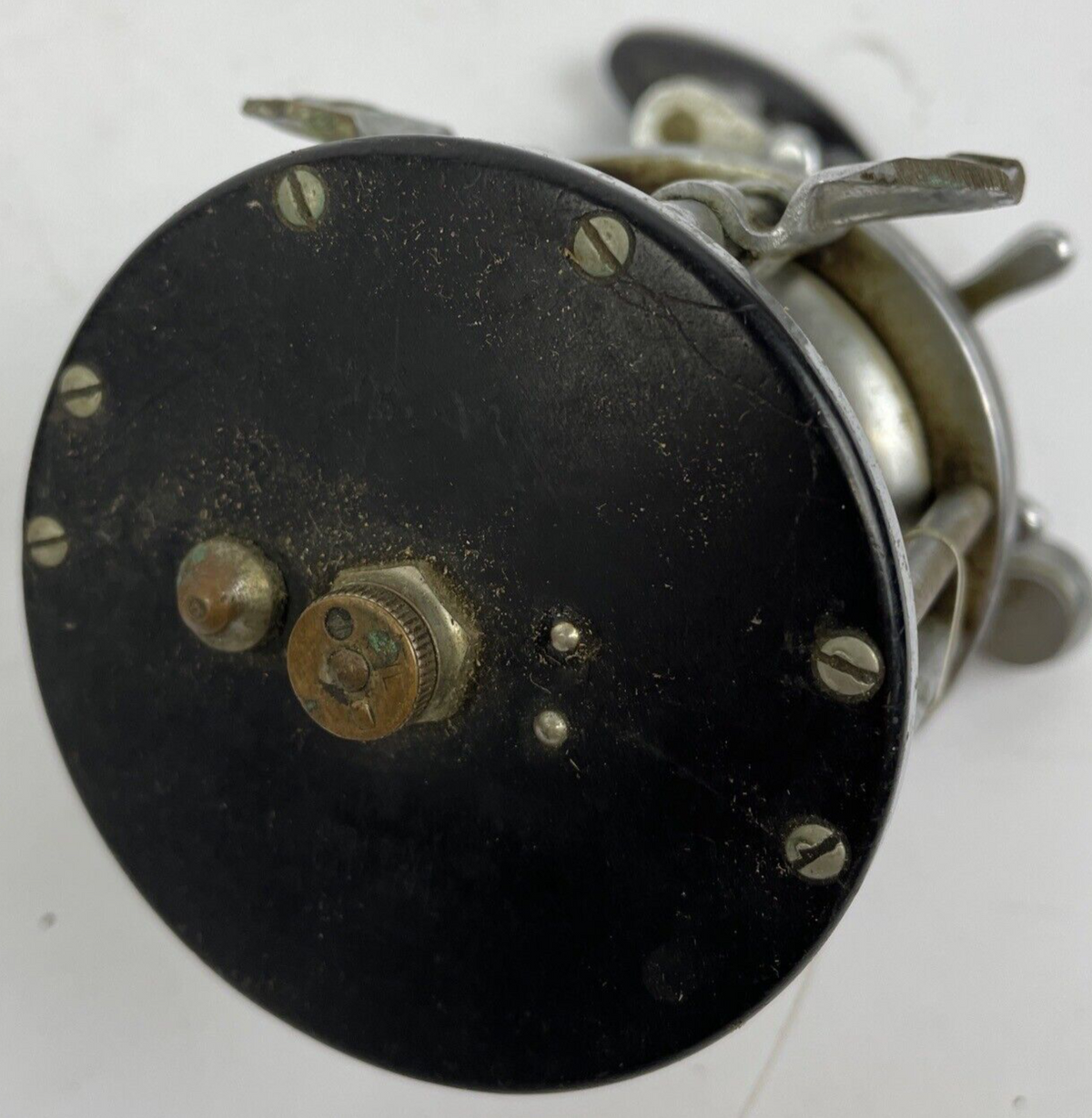 Lot of 2 Vintage Pflueger Trump Fishing Reel No 1943 + TEMCO 2075 - Both Working