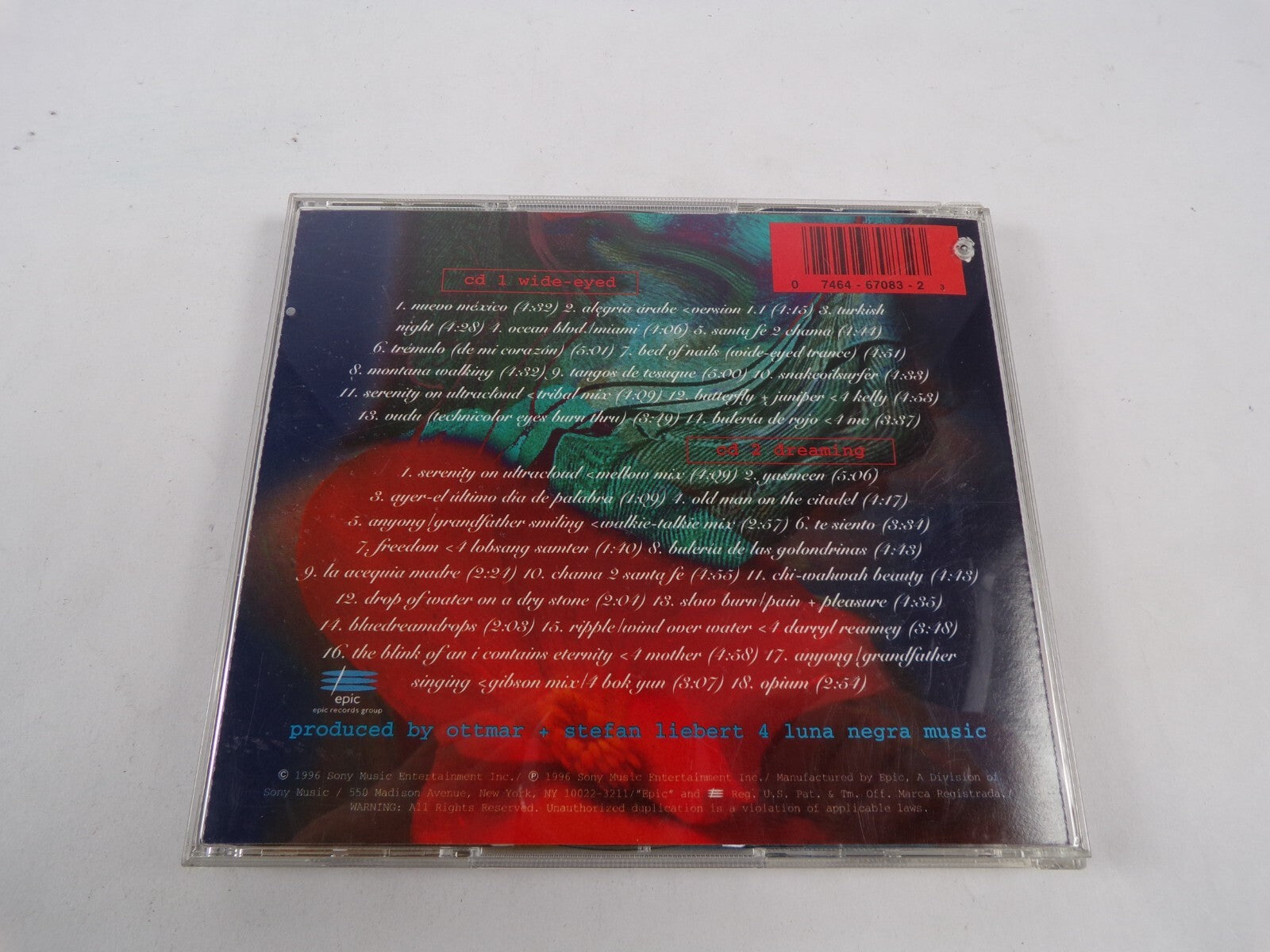 Ottamar Libert + Luna Negra Opium CD#43