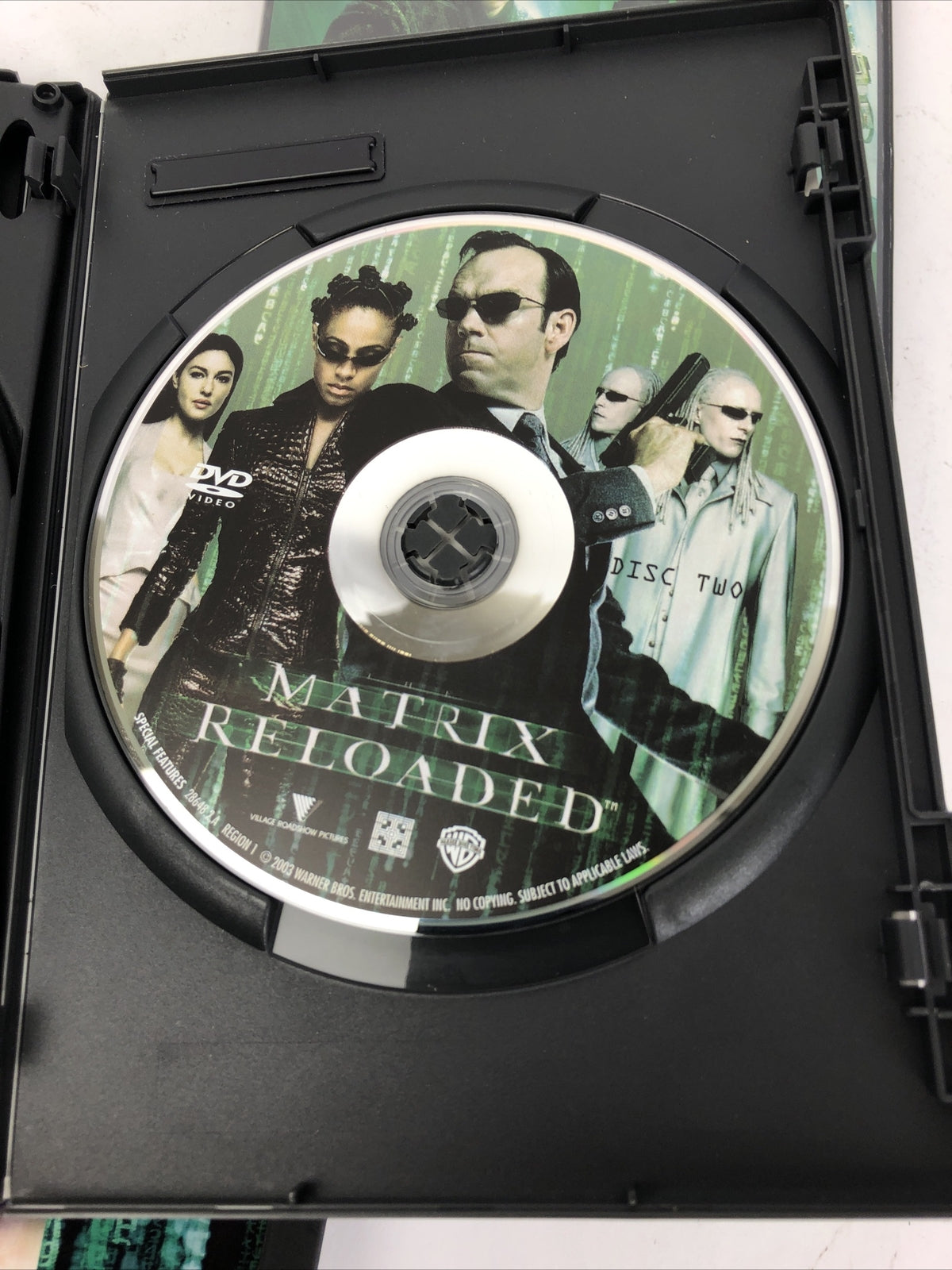 Lot of Three The Matrix Revolutions RELOADED + Animatrix ( DVD Video )