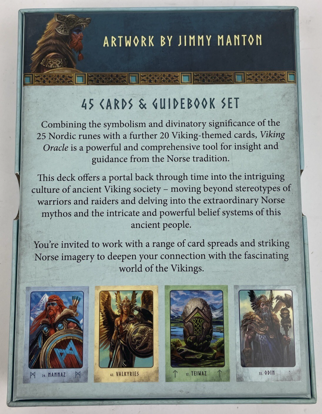 Viking Oracle : Wisdom of the Ancient Norse by Jimmy Manton and Stacey Demarco