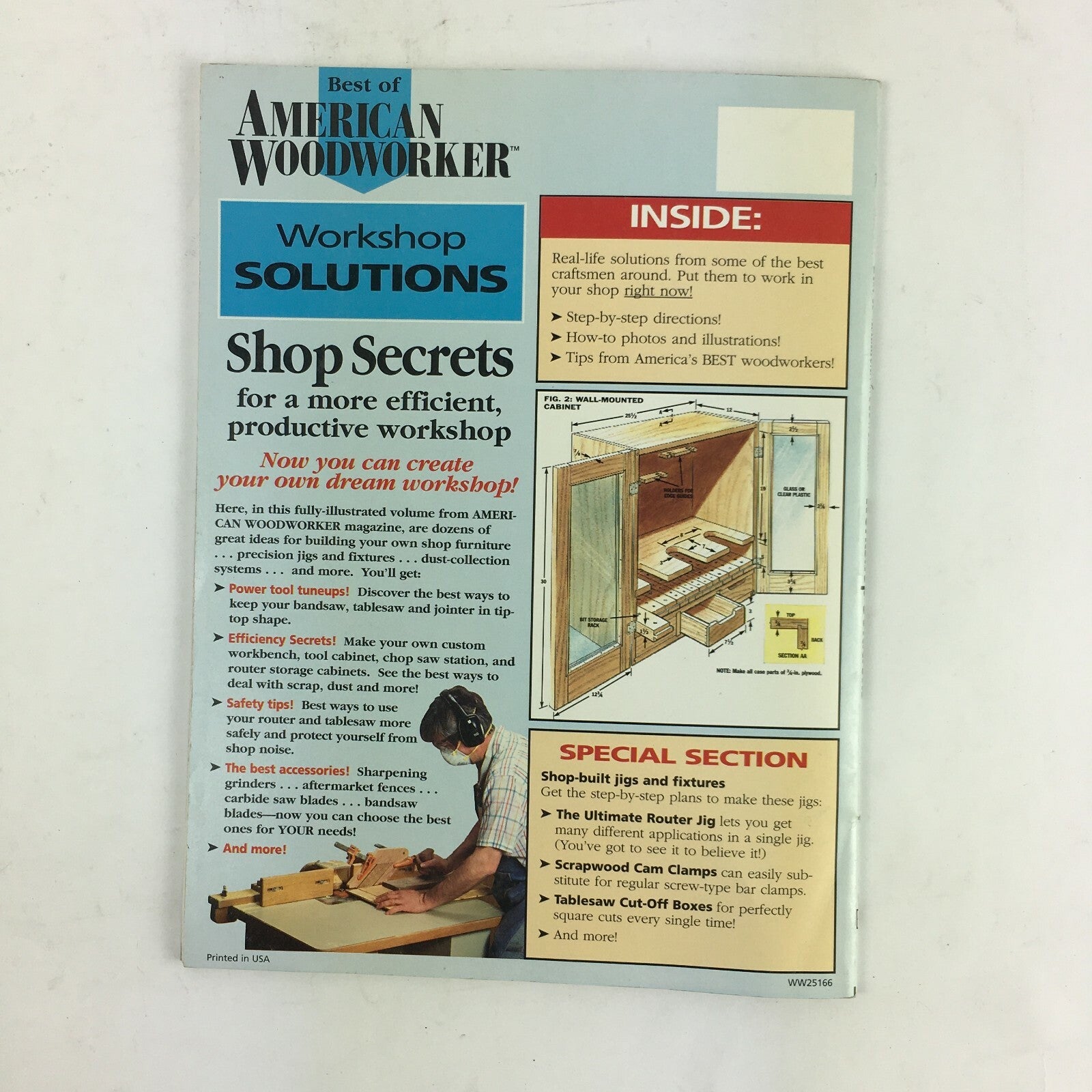 Best of American Woodworker Workshop Solutions Directions,illustrations
