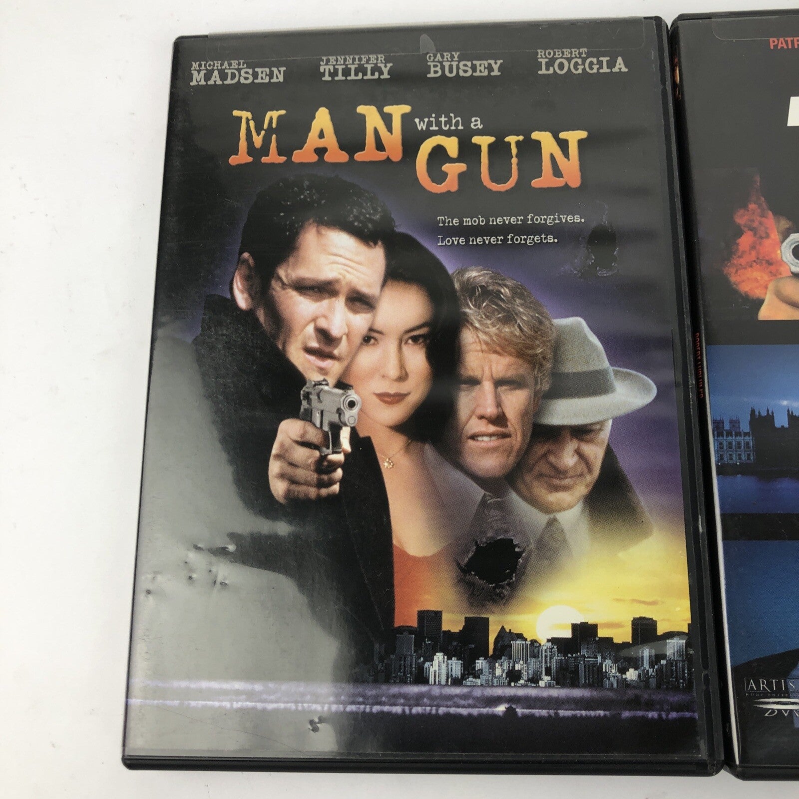 2 x DVD LOT - The Apocalypse Watch + Man With A Gun * Gary Busy John Shea * VGC
