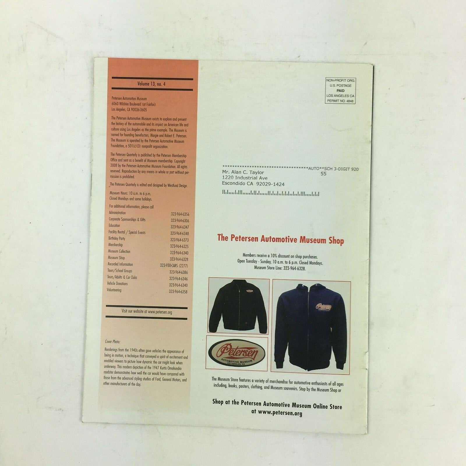 Summer 2009 PetersenQuarterly California Car design Local Style Global Influence