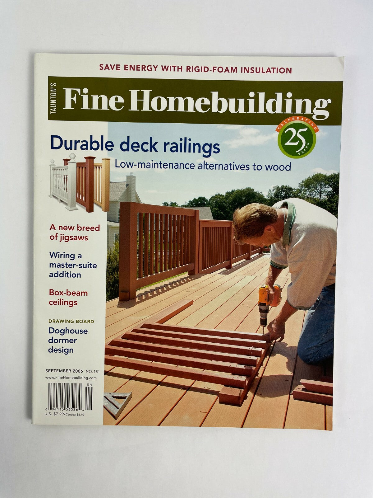 September 2006 Fine Homebuilding Magazine Durable Deck Railings Wiring Master #B