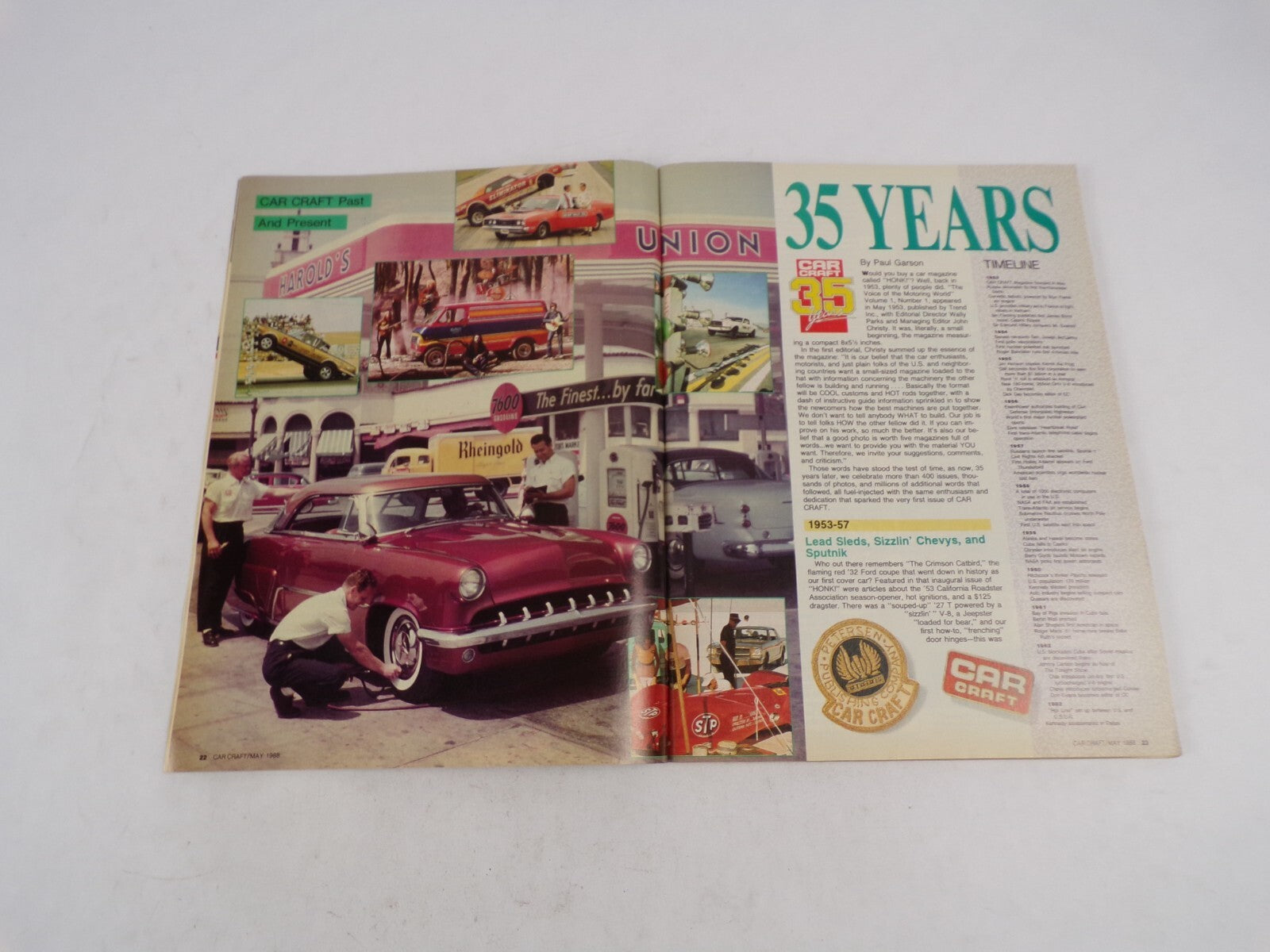 May 1987 Car Craft Camaros! 35 Years 1000 Small Block 350 IROC Test '70-'73 Revi
