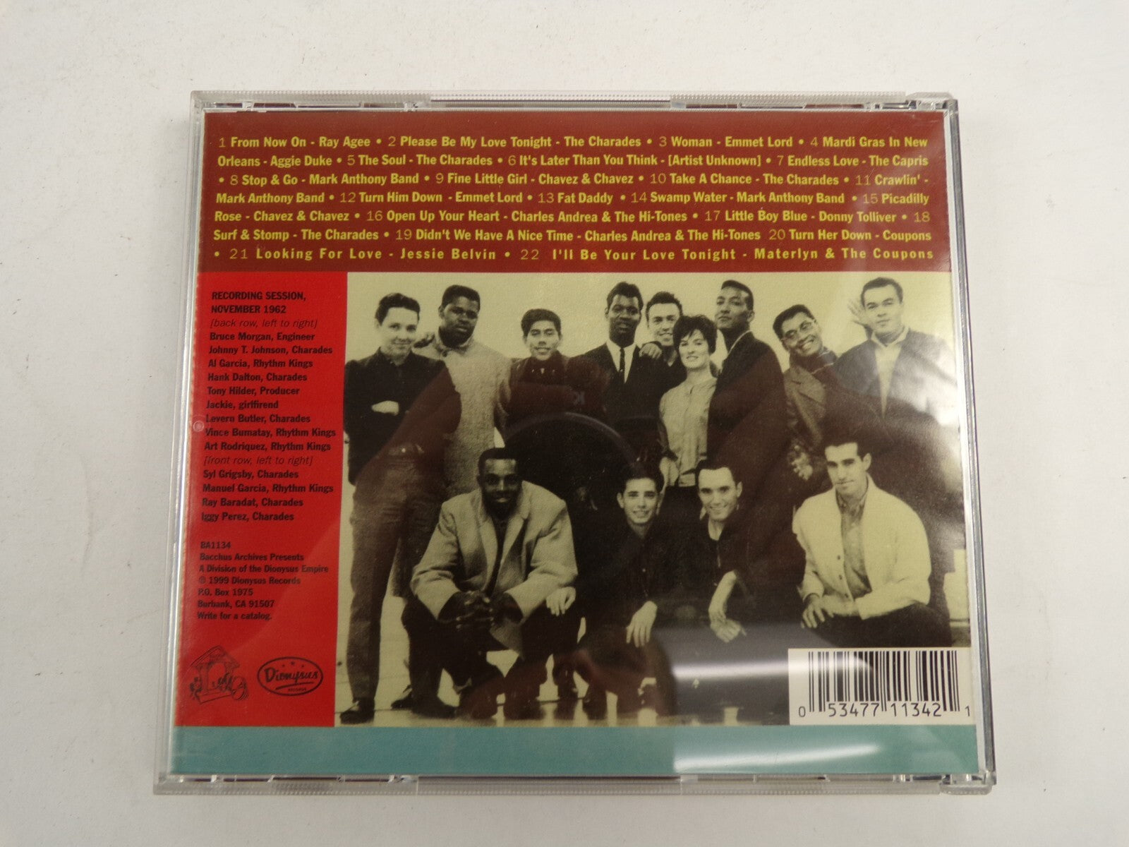 Baccchus Archives Presents Rare L.A. Tracks CD#48