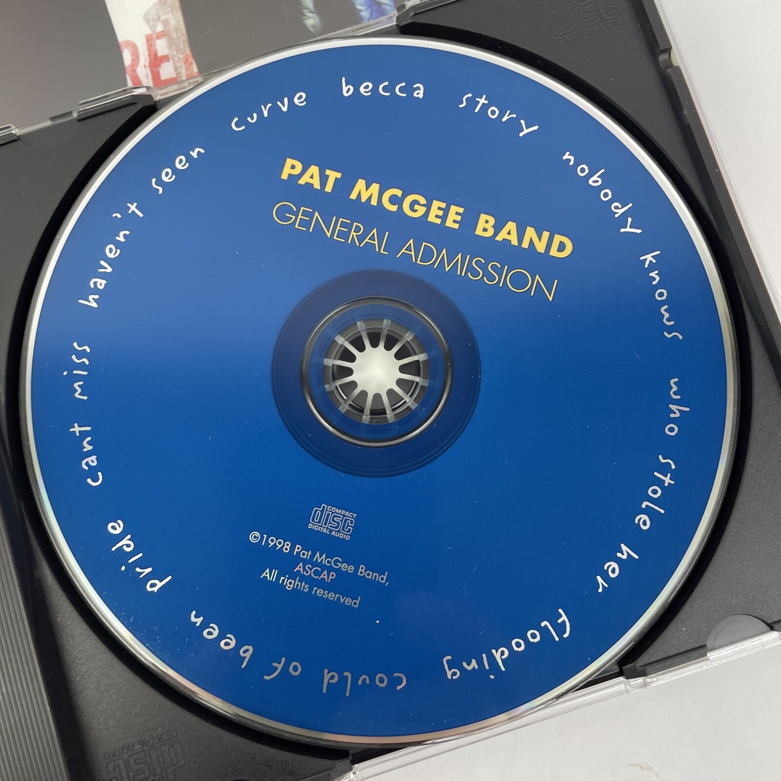 3 x Pat McGee Band CD lot - Shine 2000 - Save Me 2005 - General admission 1998 M