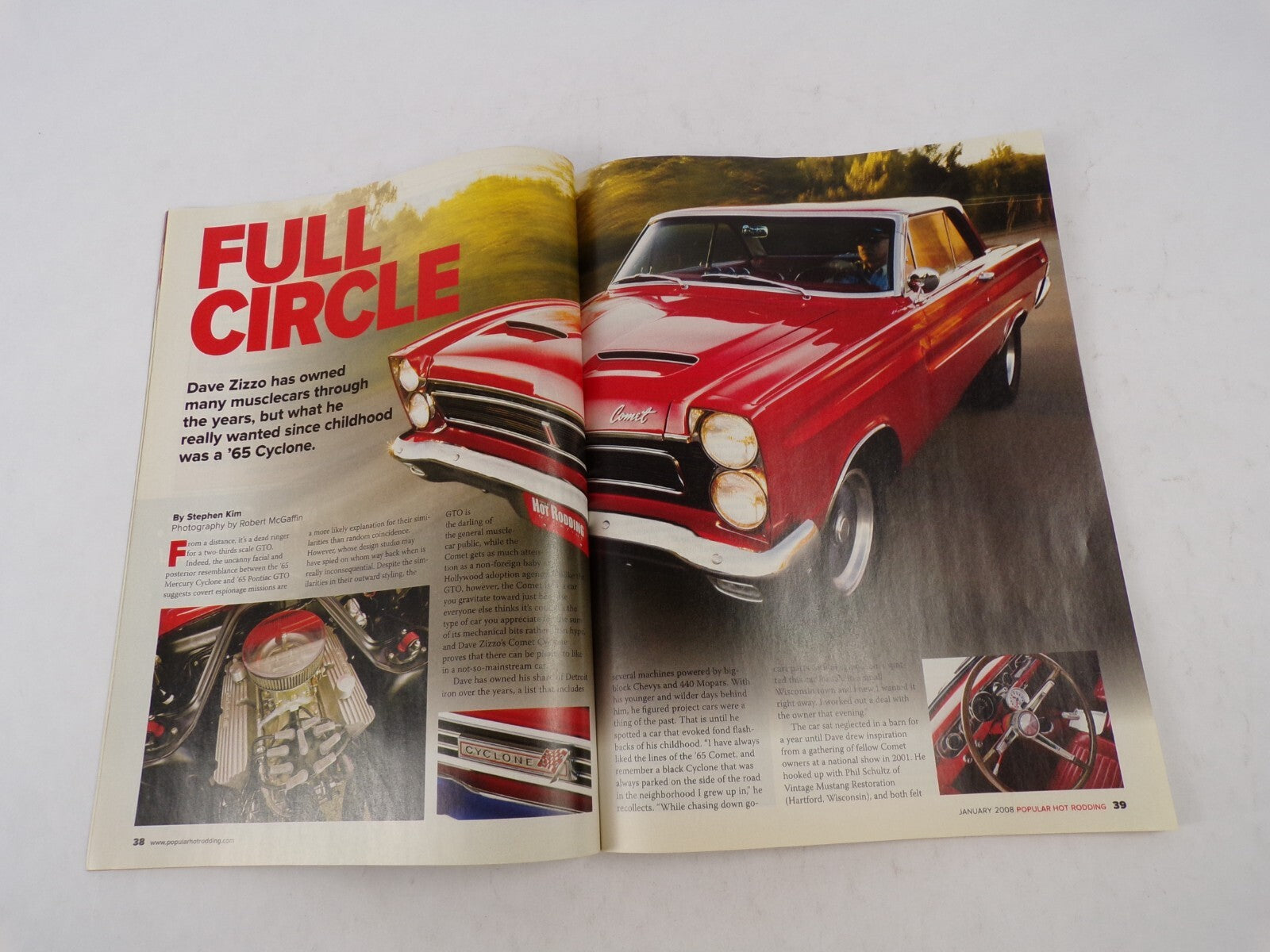 January 2008 Hot Rodding Magazine Inside GM's Secret Skunkworks! Bare-Naked New