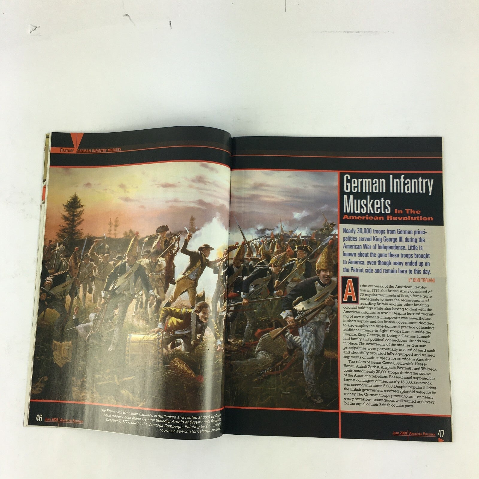 June2008 American Rifleman Magazine Charlton Heston A Patriot Lays Down His Arms