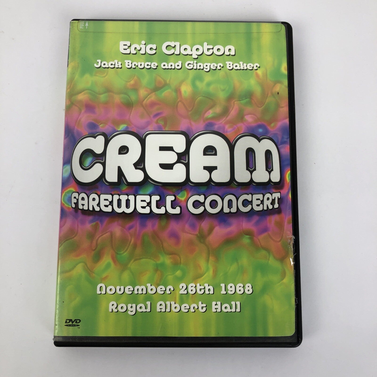 Cream - Farewell Concert (DVD, 1999) Eric Clapton 48 Min. 1968 Look