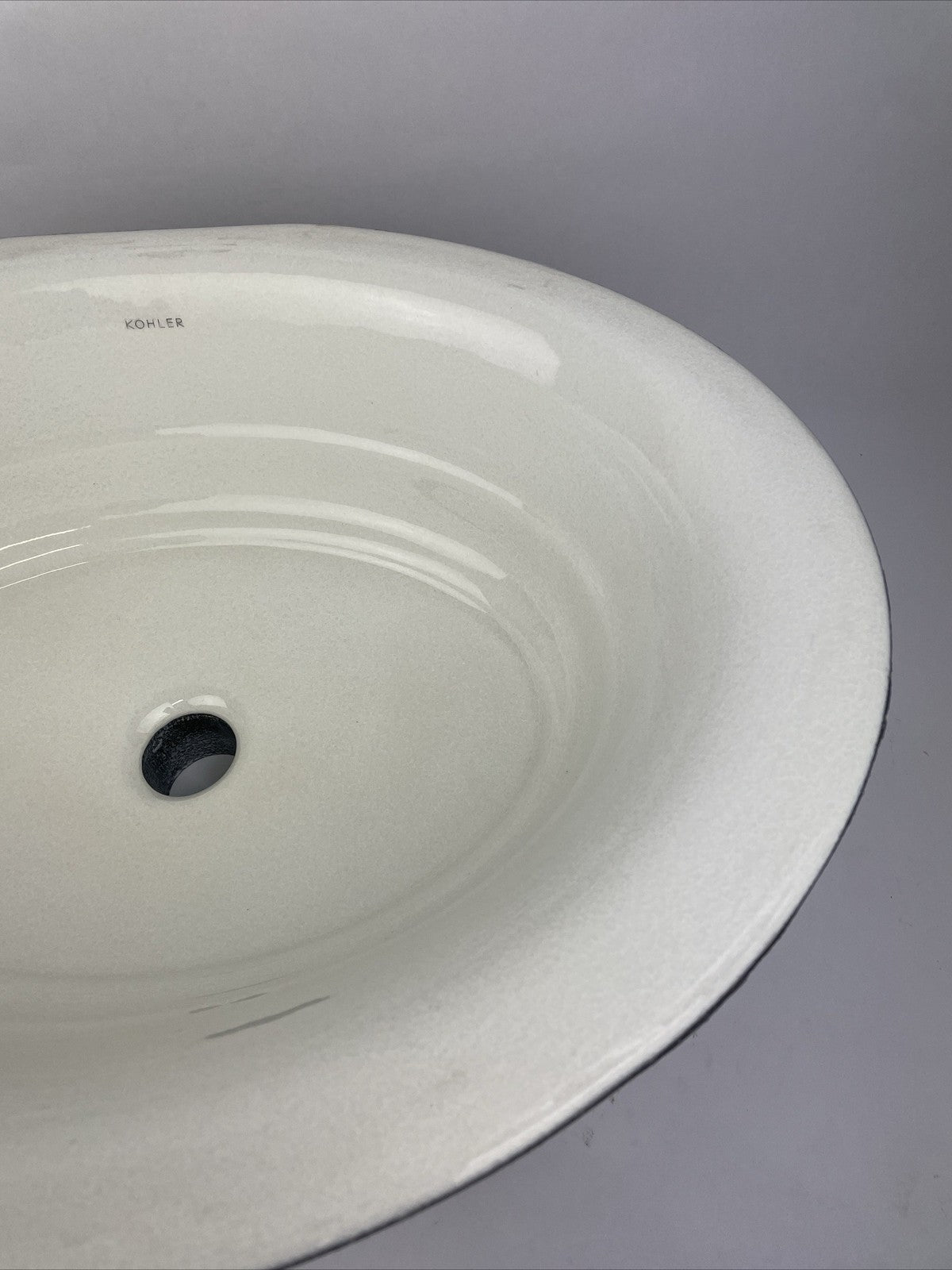 OEM Kohler Garamond Under Counter Vapour Creme Bathroom Sink K-2832