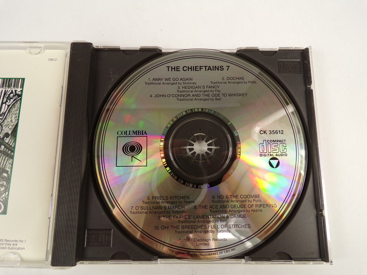 the Chieftains Away We Go Again Dochas Friel's Kitchen Hedigan's Fancy CD#43