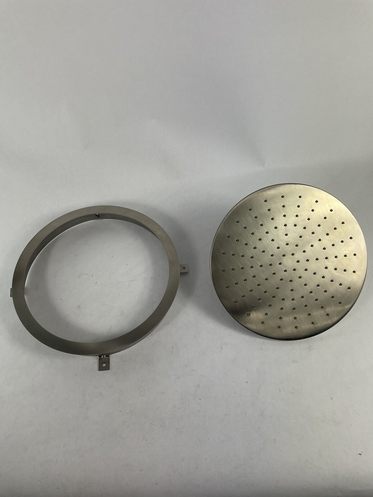 Aquabrass 922 Cura 13” Ceiling Mount Round Rain Showerhead in Stainless Steel
