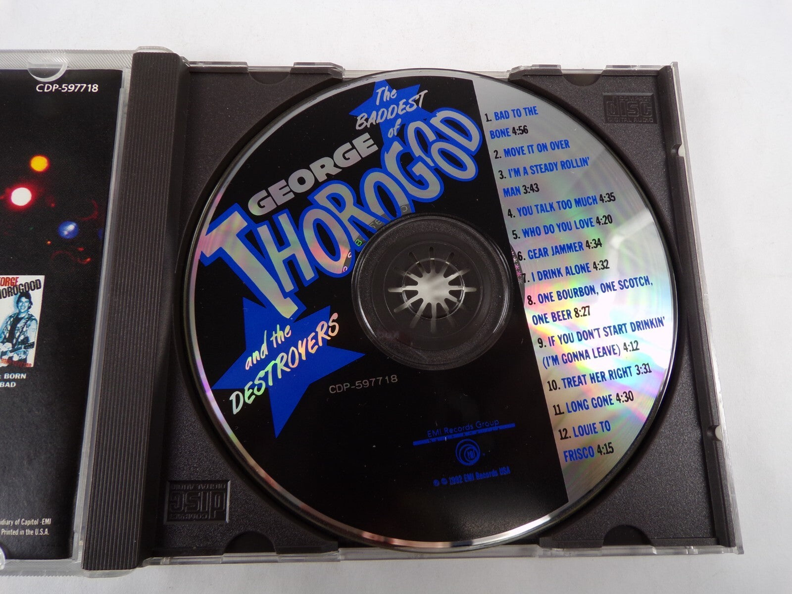 George Thorogood And The Destroyers The Baddest Of George Thorogood CD#55