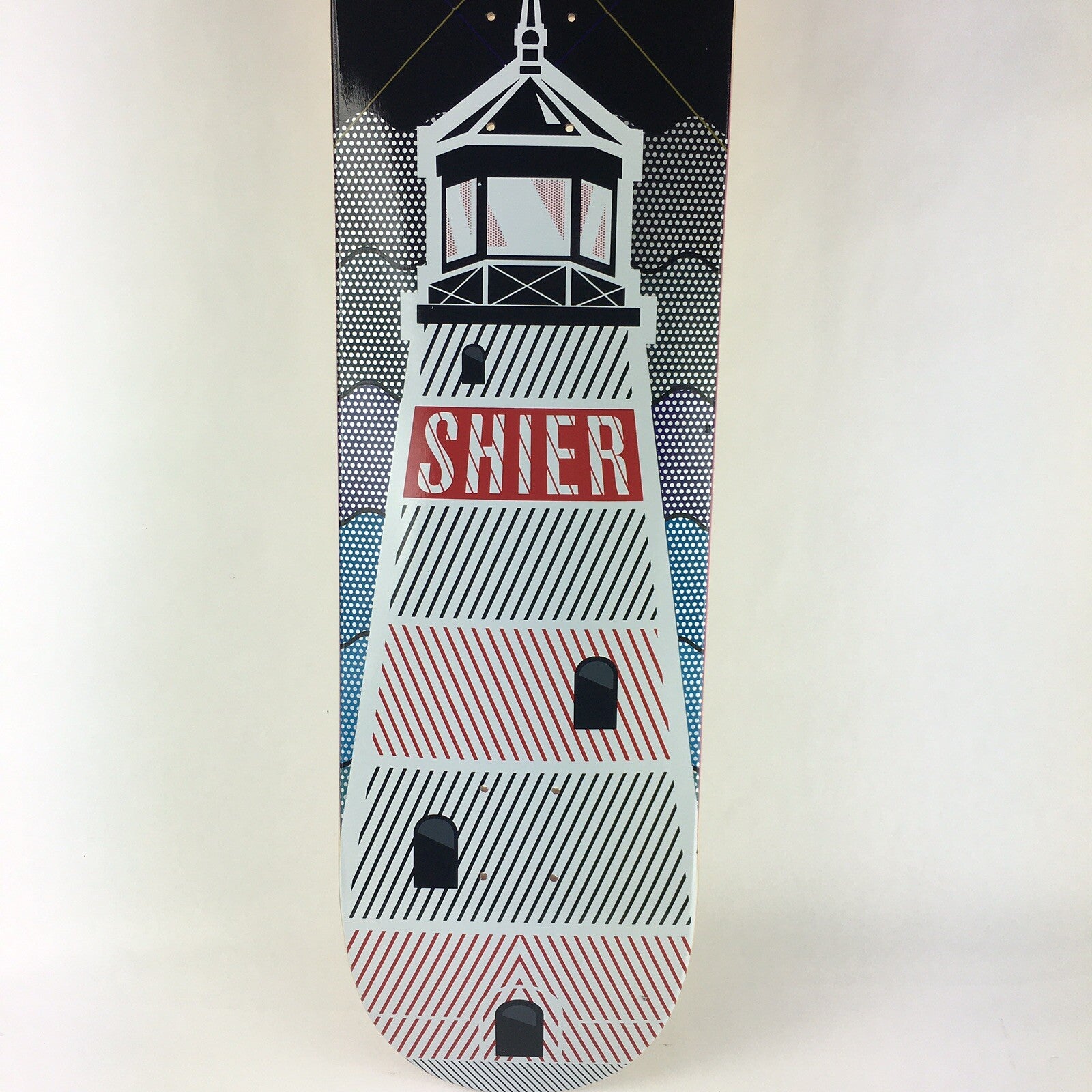 BLUEPRINT skateboards deck 8.25” RARE quality Paul Shier Tower Rare