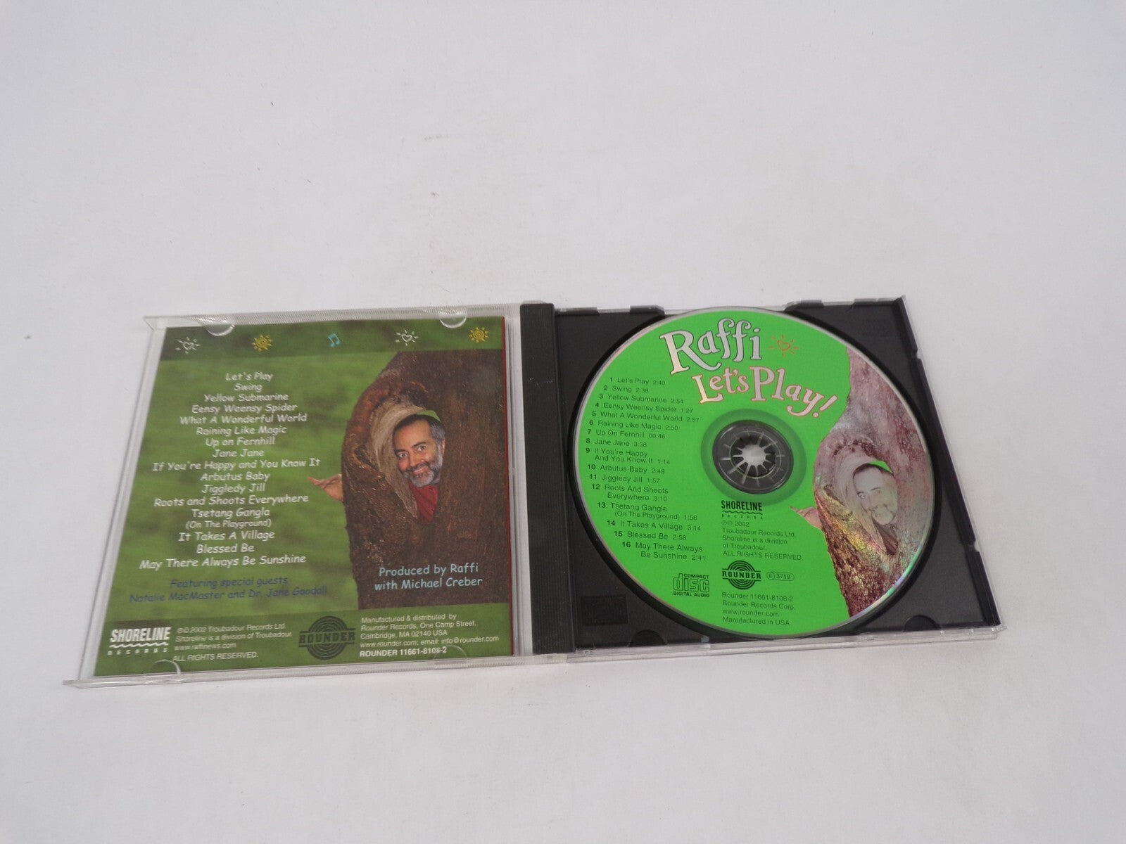 Raffi Let's Play Swing Yellow Submarine Eensy Weensy Spider What A WonderfuCD#70