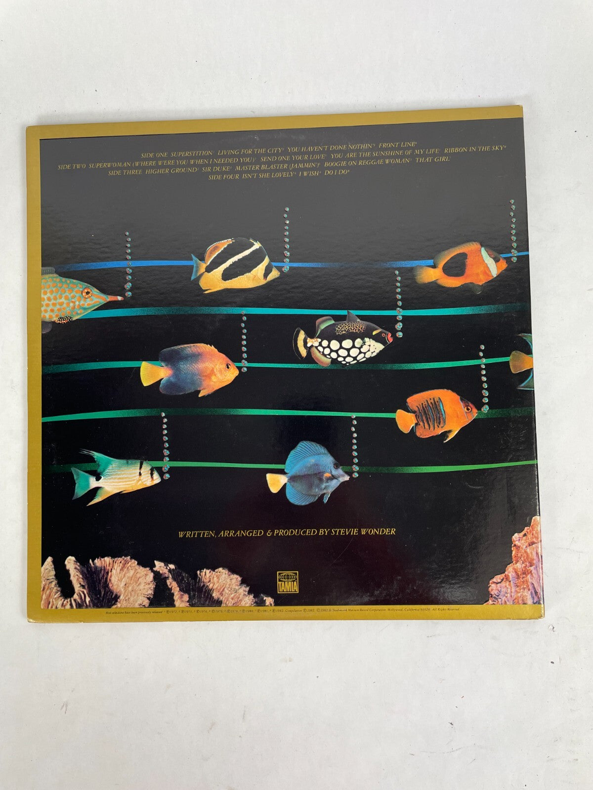 Stevie Wonders Original Musiquarium Vinyl Record
