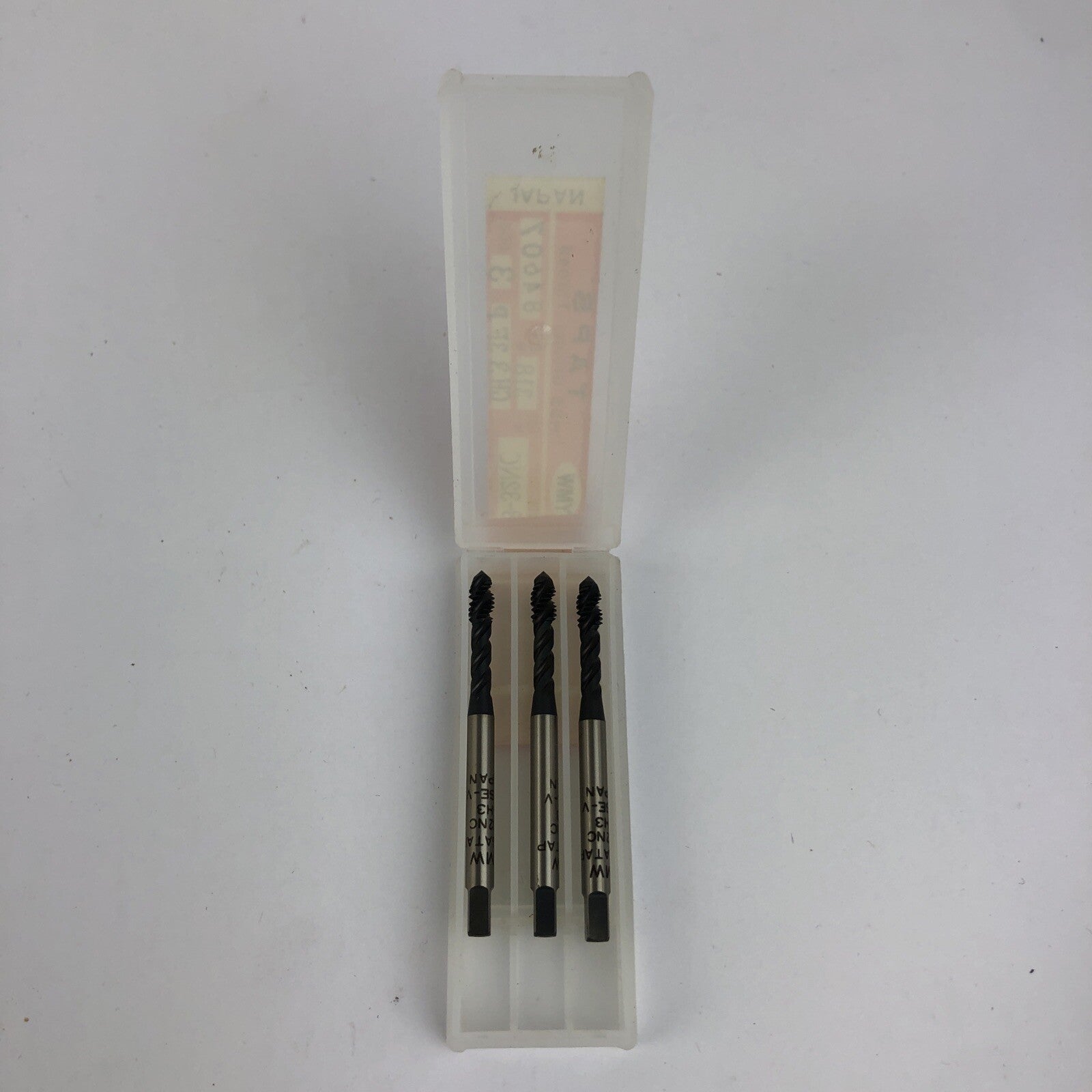 3 x YMW 8-32NC GH 3 3F P HSS TAPS GROUND THREAD List No. 318 EDP No. 84607 Japan