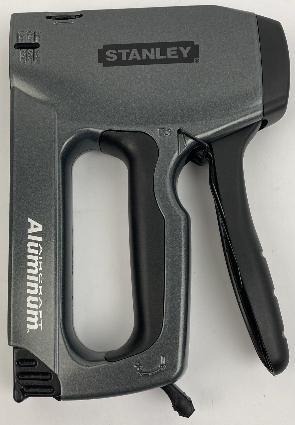 Stanley TR250 Heavy Duty T50 Staple Gun - Aircraft Aluminum W 3/8" 10mm Staples